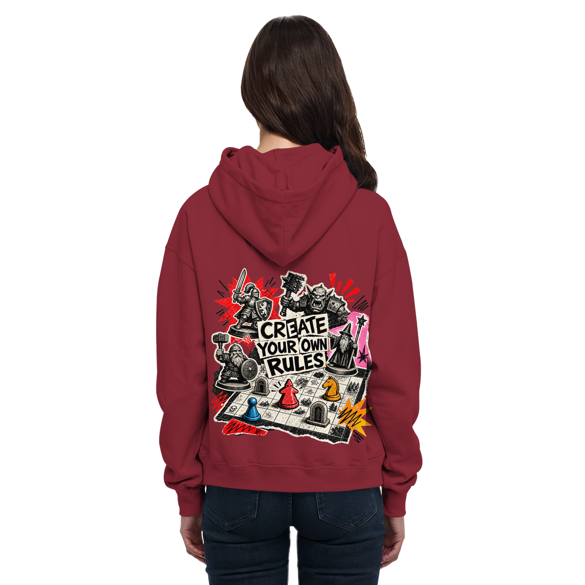 Create Your Own Rules - Basic Unisex Hoodie