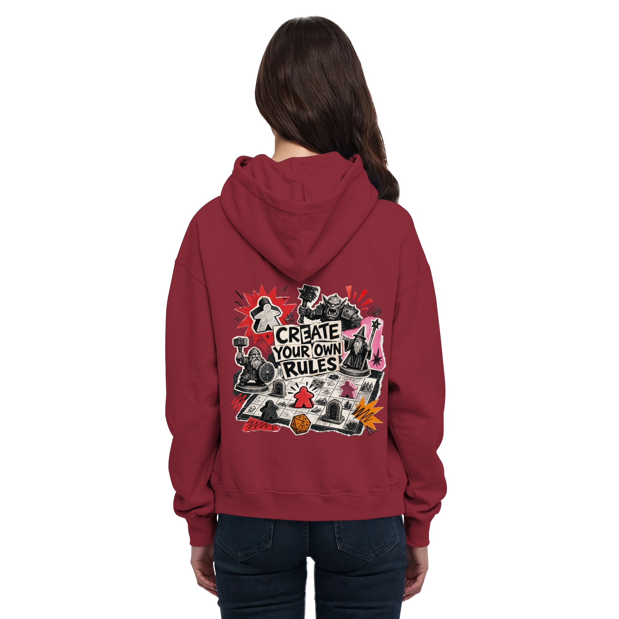 Create Your Own Rules - Basic Unisex Hoodie