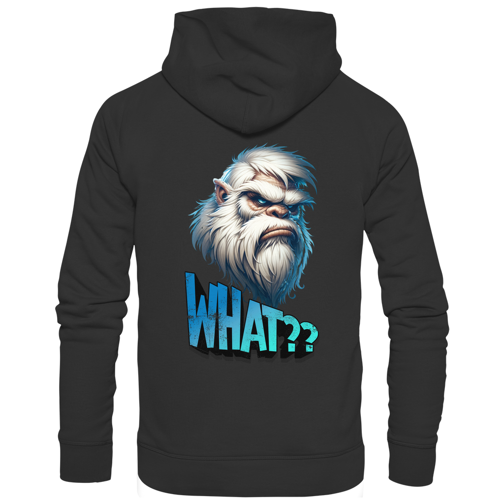 WHAT?? – Yeti Gamer Reaction - Basic Unisex Hoodie