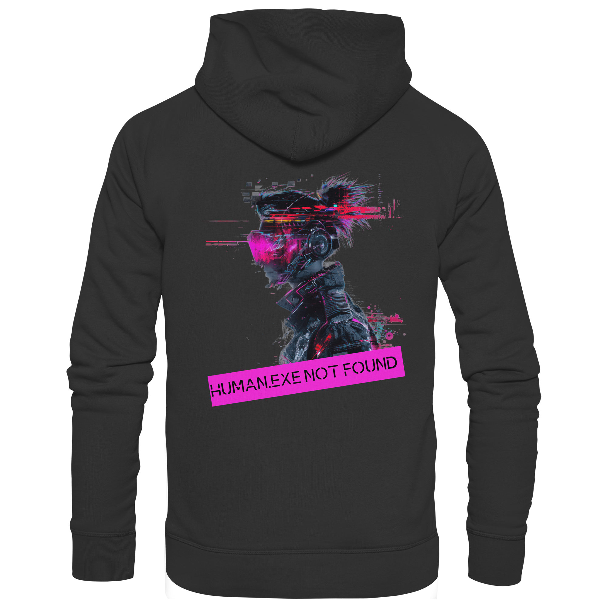 Human.exe Not Found - Basic Unisex Hoodie
