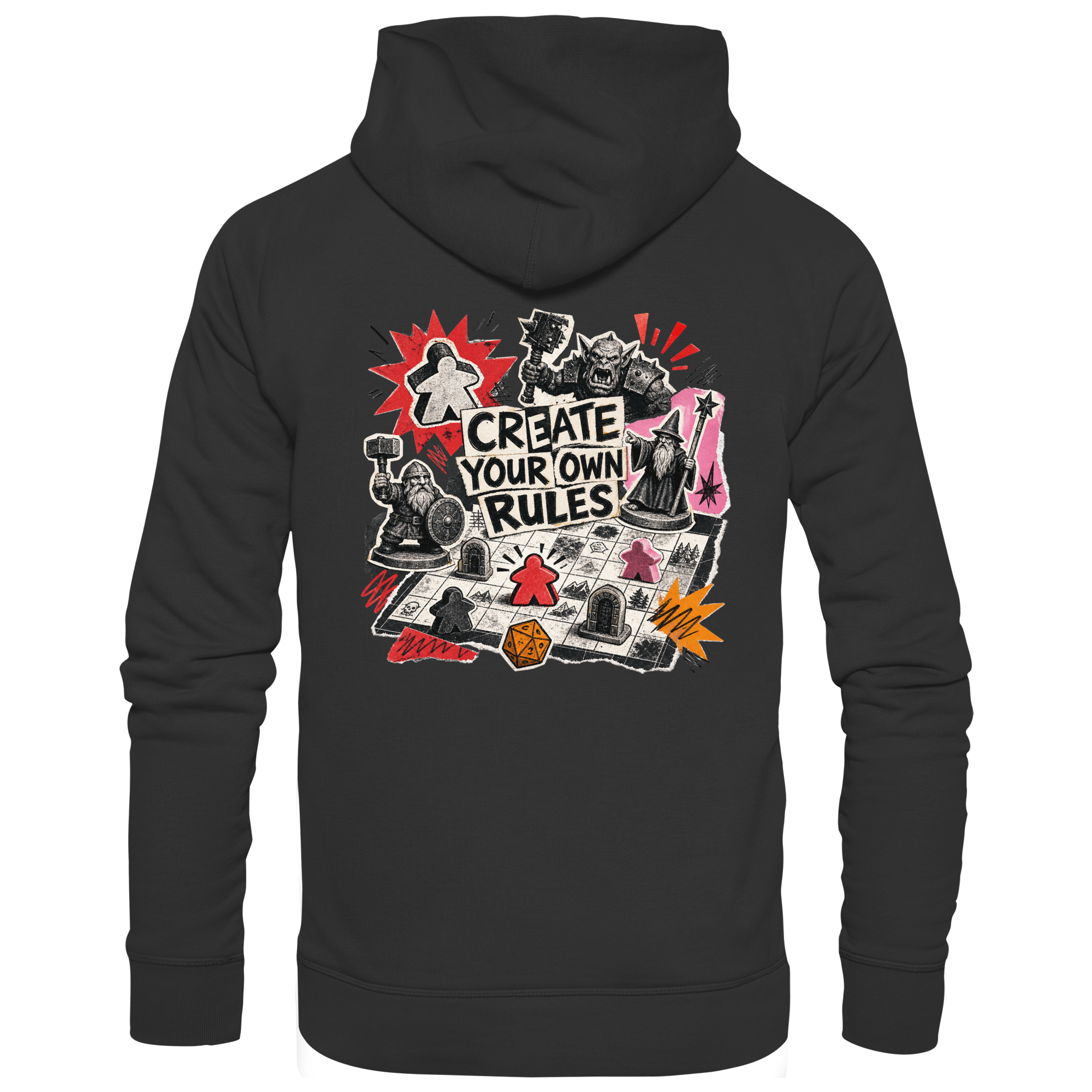 Create Your Own Rules - Basic Unisex Hoodie