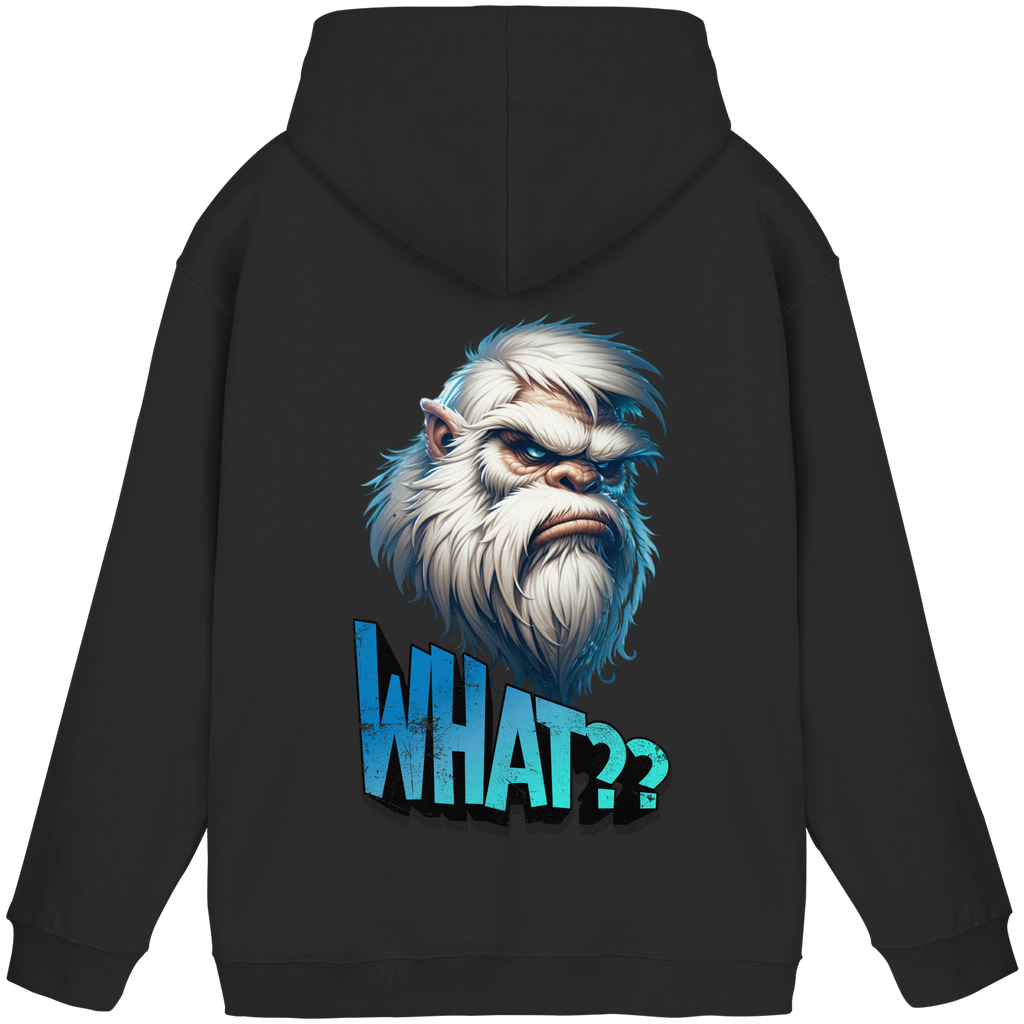 WHAT?? – Yeti Gamer Reaction - Basic Unisex Hoodie
