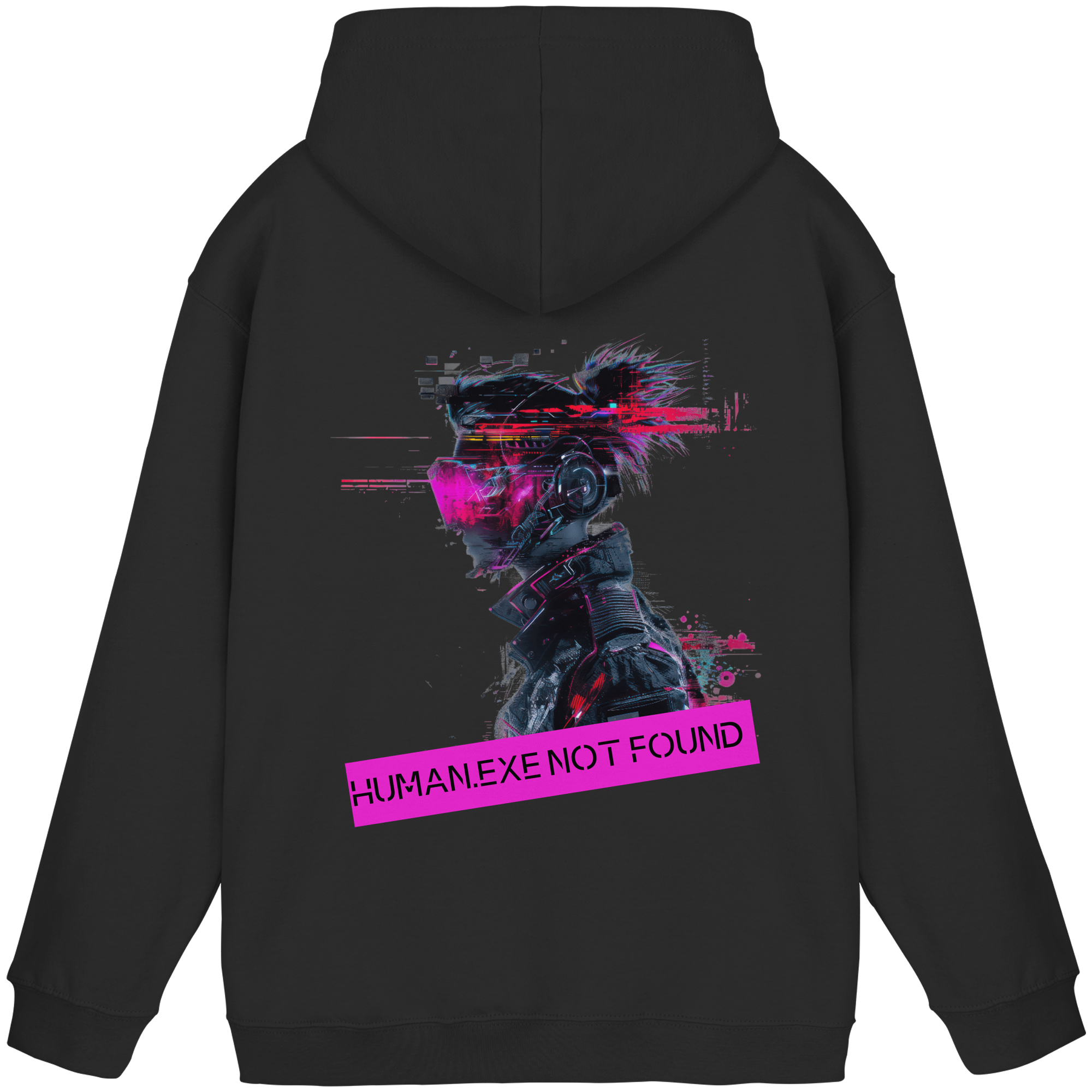Human.exe Not Found - Basic Unisex Hoodie