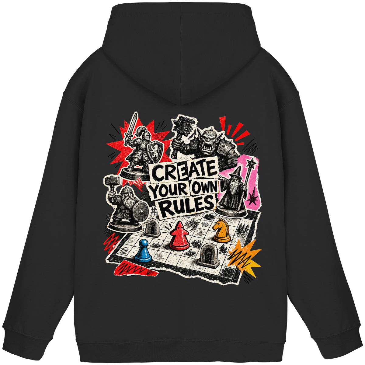 Create Your Own Rules - Basic Unisex Hoodie