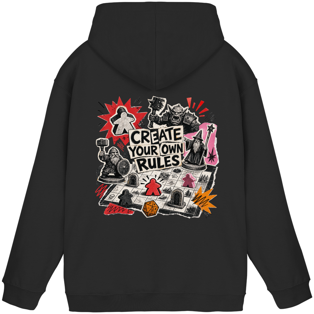 Create Your Own Rules - Basic Unisex Hoodie