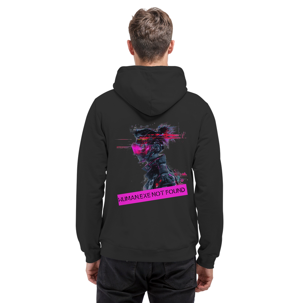 Human.exe Not Found - Basic Unisex Hoodie