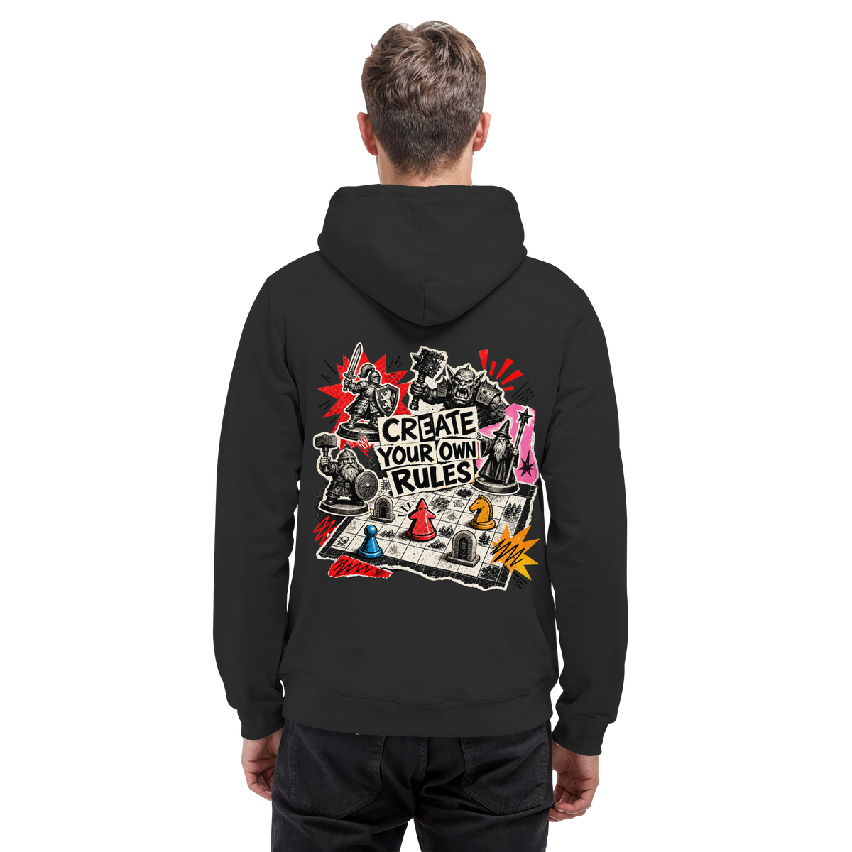 Create Your Own Rules - Basic Unisex Hoodie