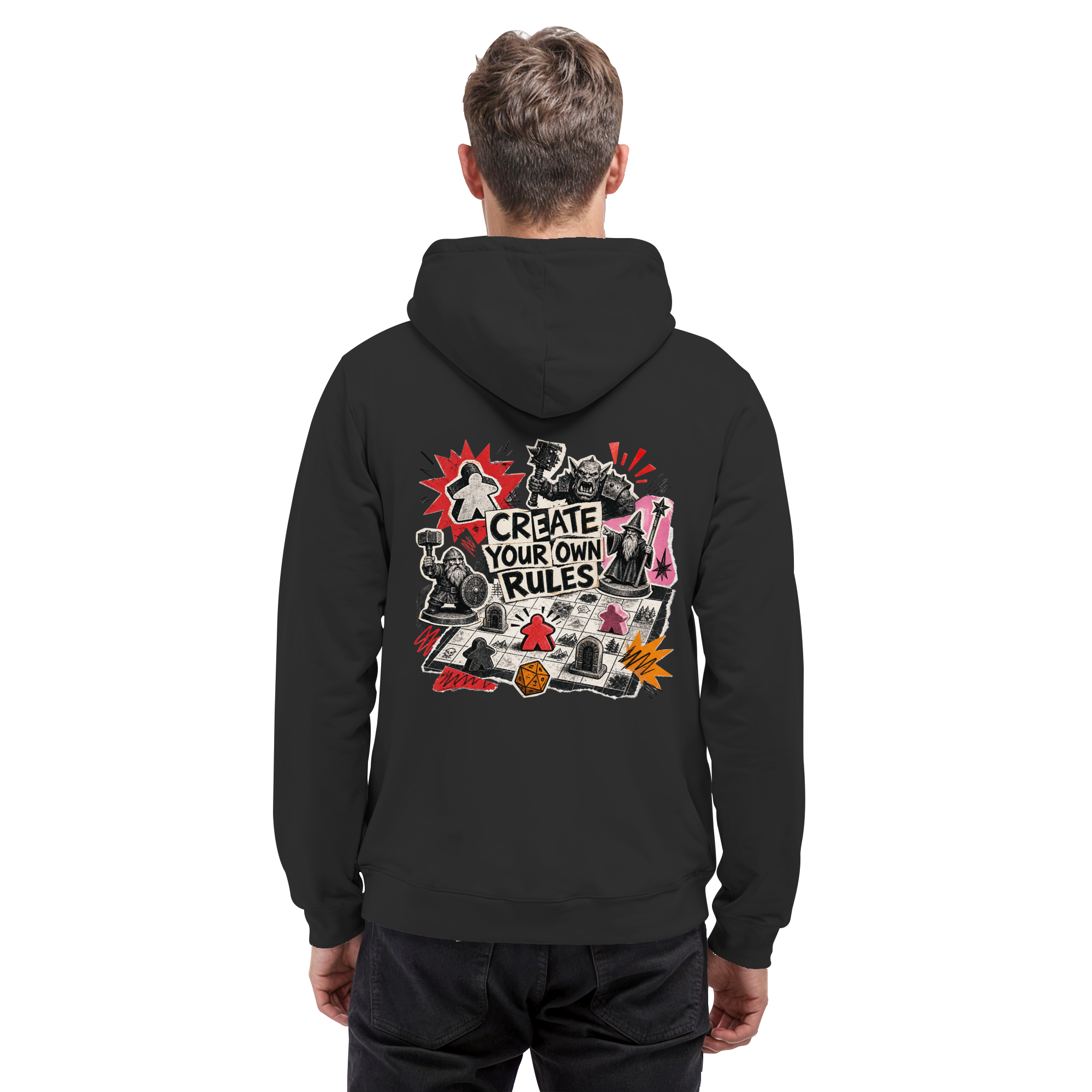 Create Your Own Rules - Basic Unisex Hoodie