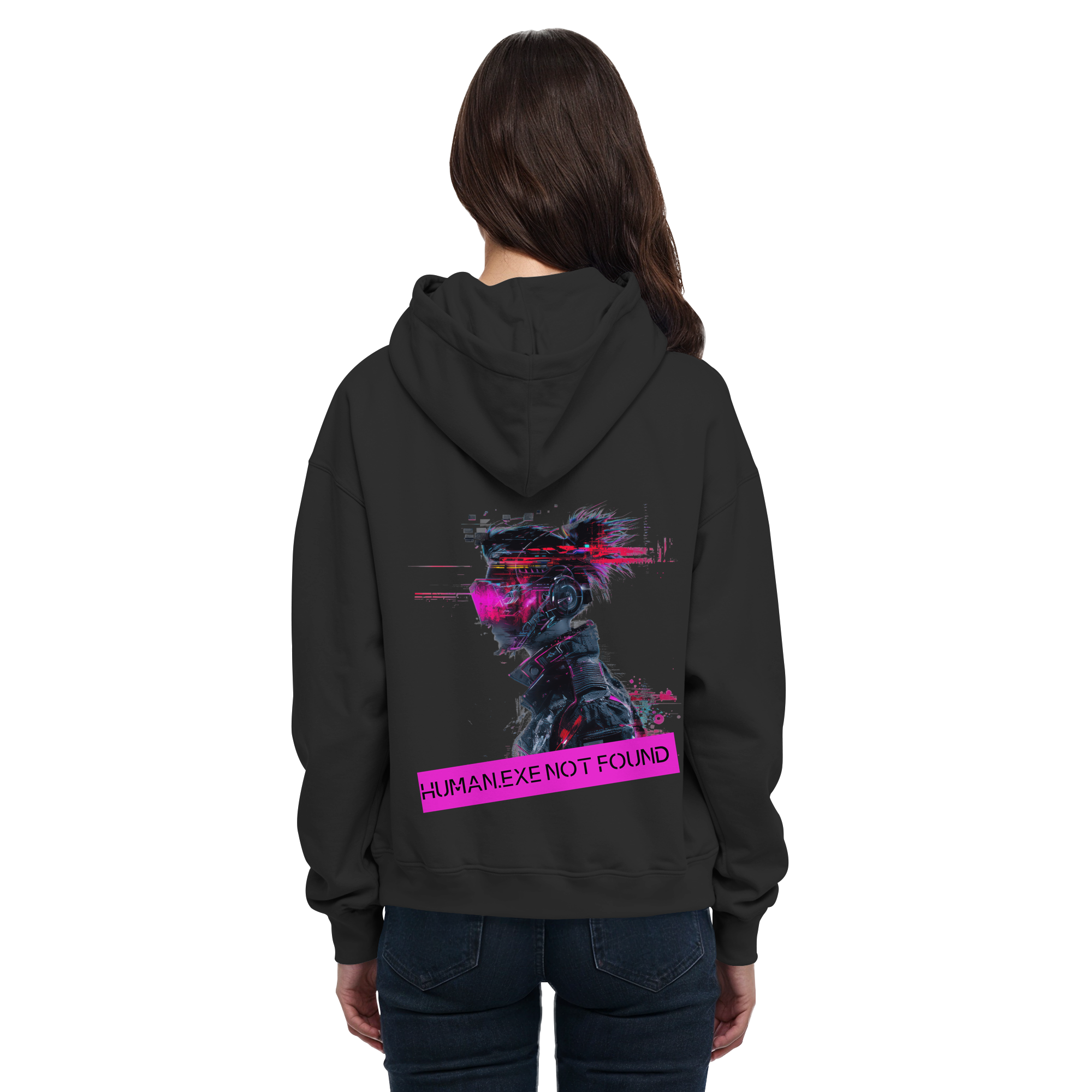 Human.exe Not Found - Basic Unisex Hoodie