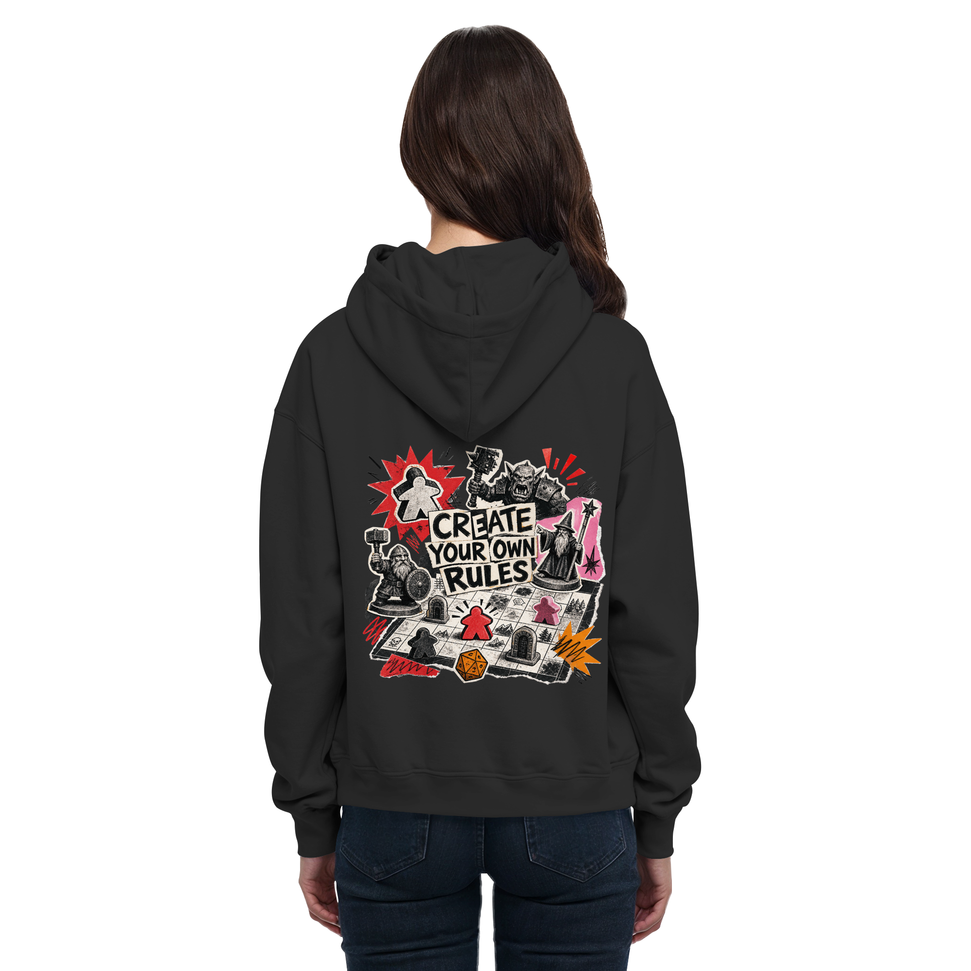 Create Your Own Rules - Basic Unisex Hoodie