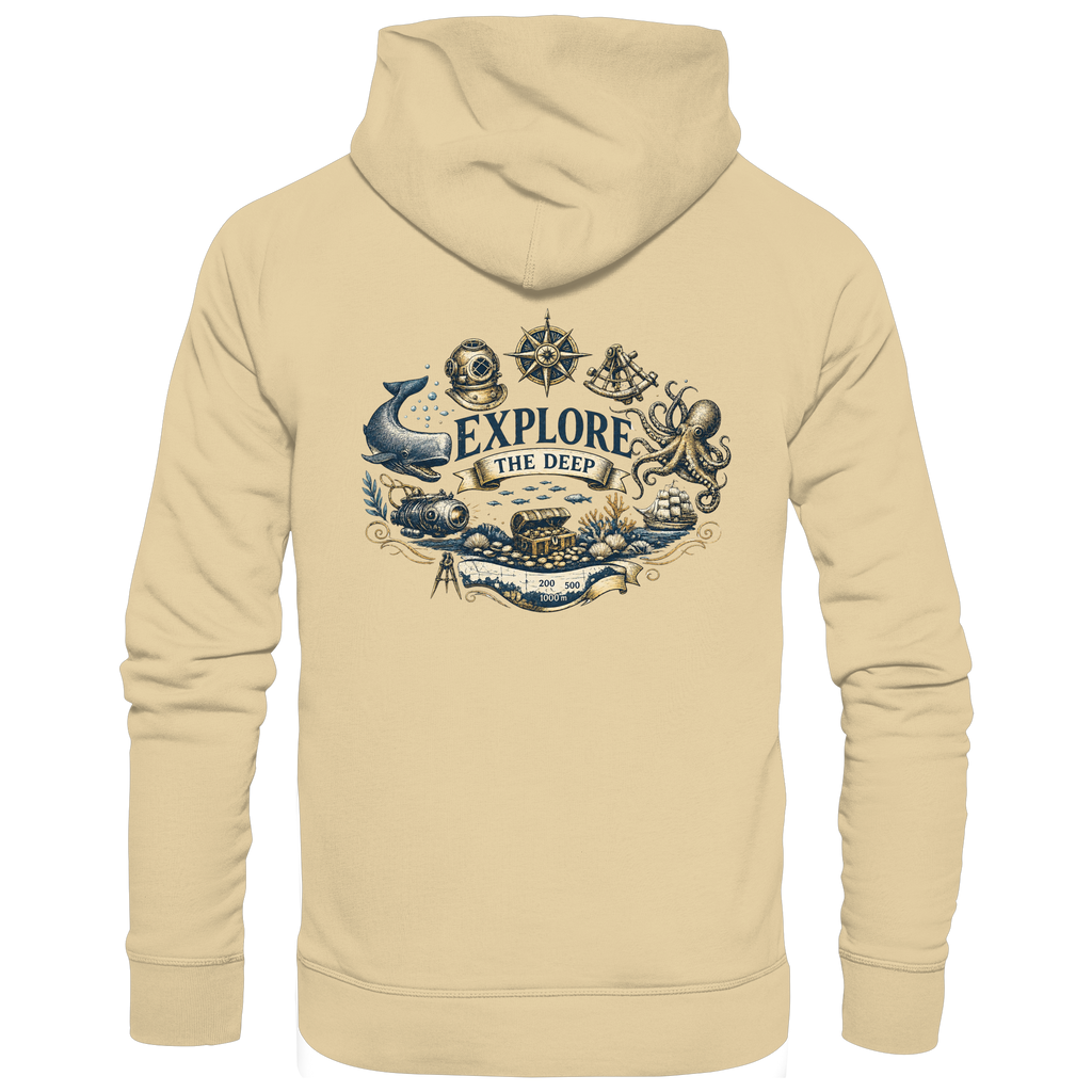 Explore the Deep - Basic Unisex Hoodie