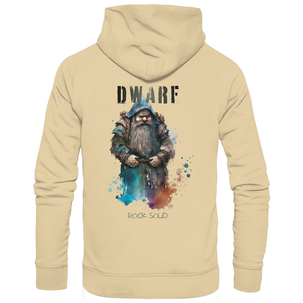 Dwarf – Rock Solid - Basic Unisex Hoodie