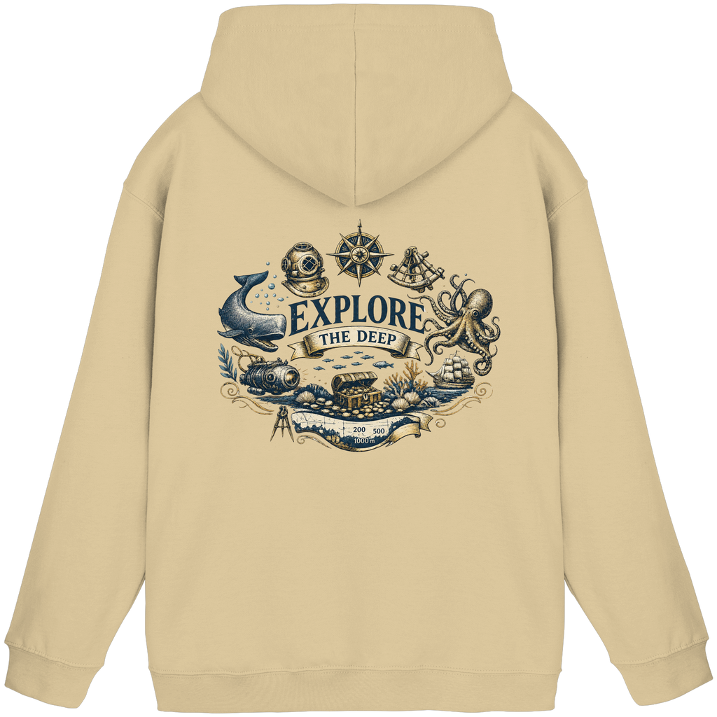 Explore the Deep - Basic Unisex Hoodie