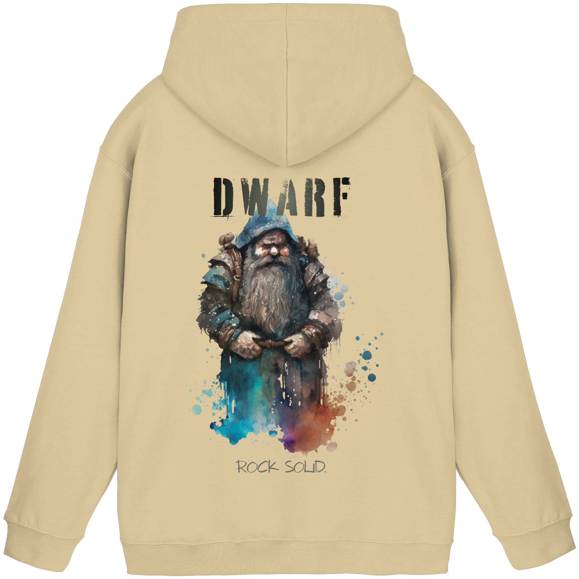 Dwarf – Rock Solid - Basic Unisex Hoodie