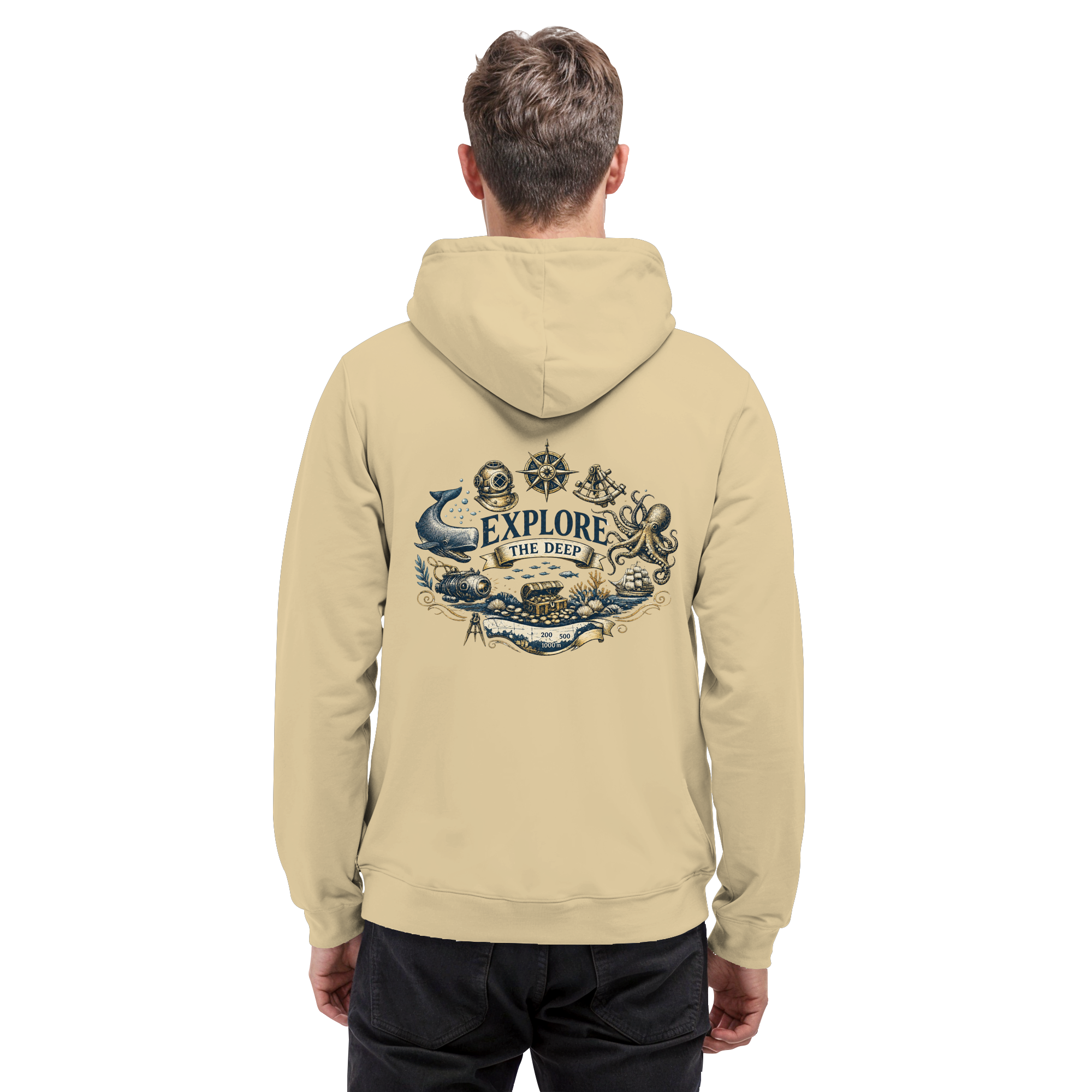 Explore the Deep - Basic Unisex Hoodie