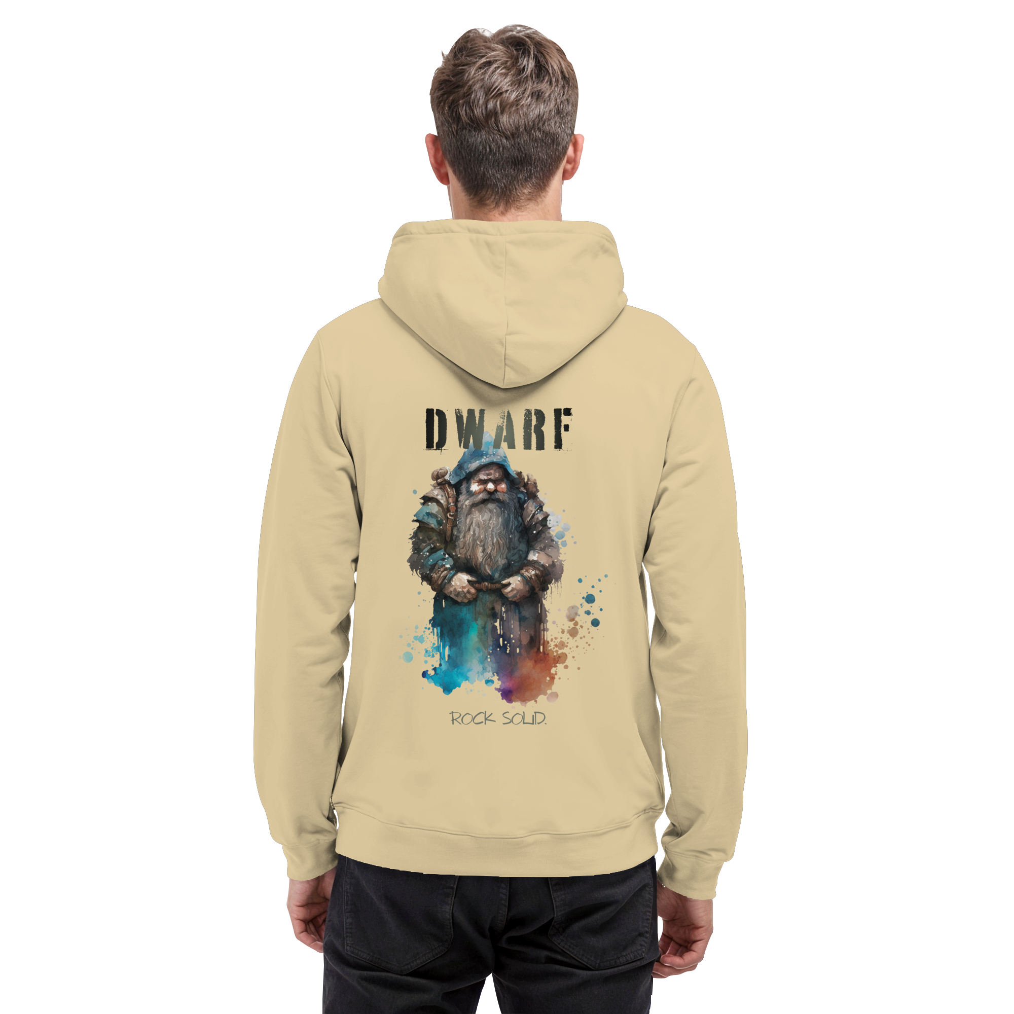 Dwarf – Rock Solid - Basic Unisex Hoodie