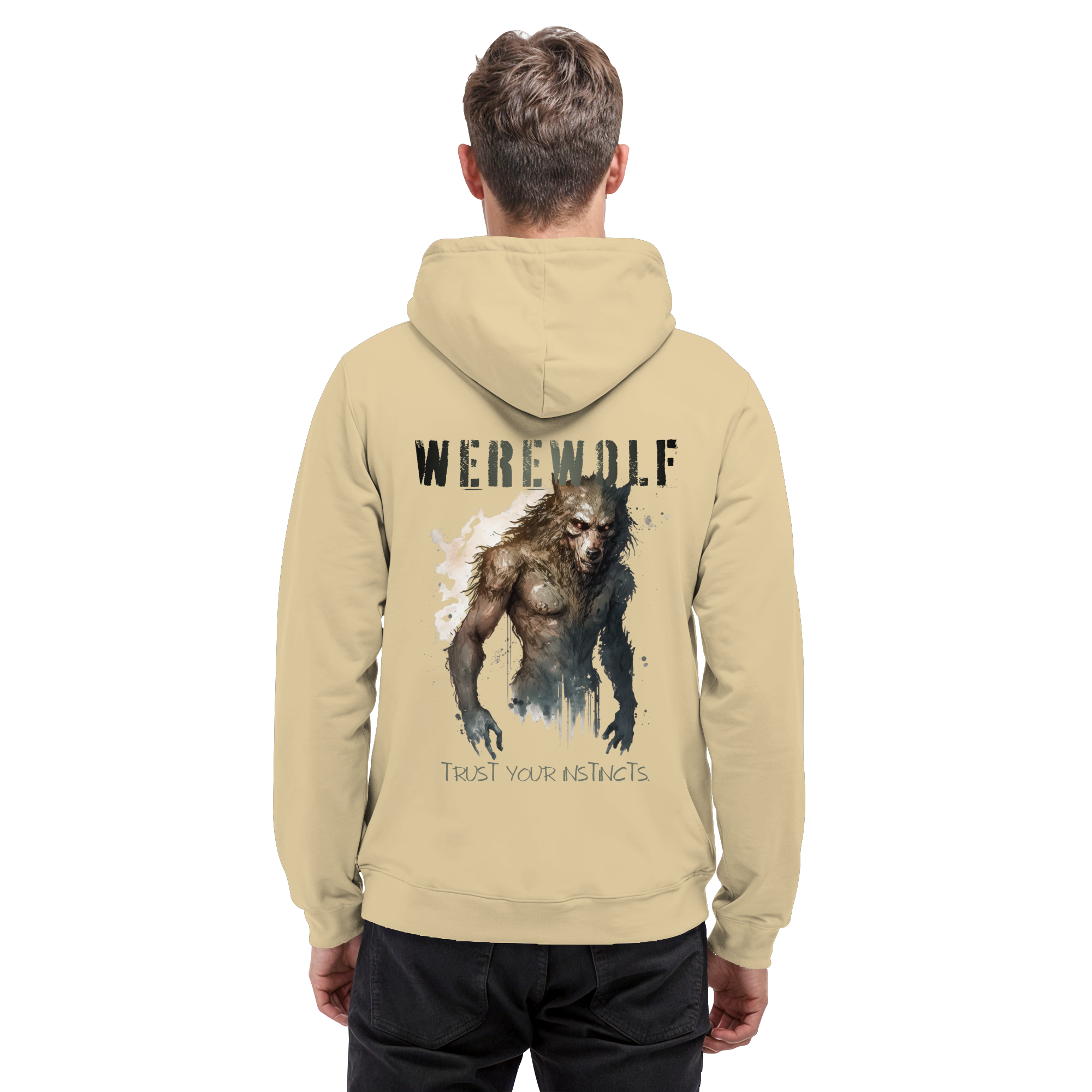 Werewolf – Trust Your Instincts - Basic Unisex Hoodie