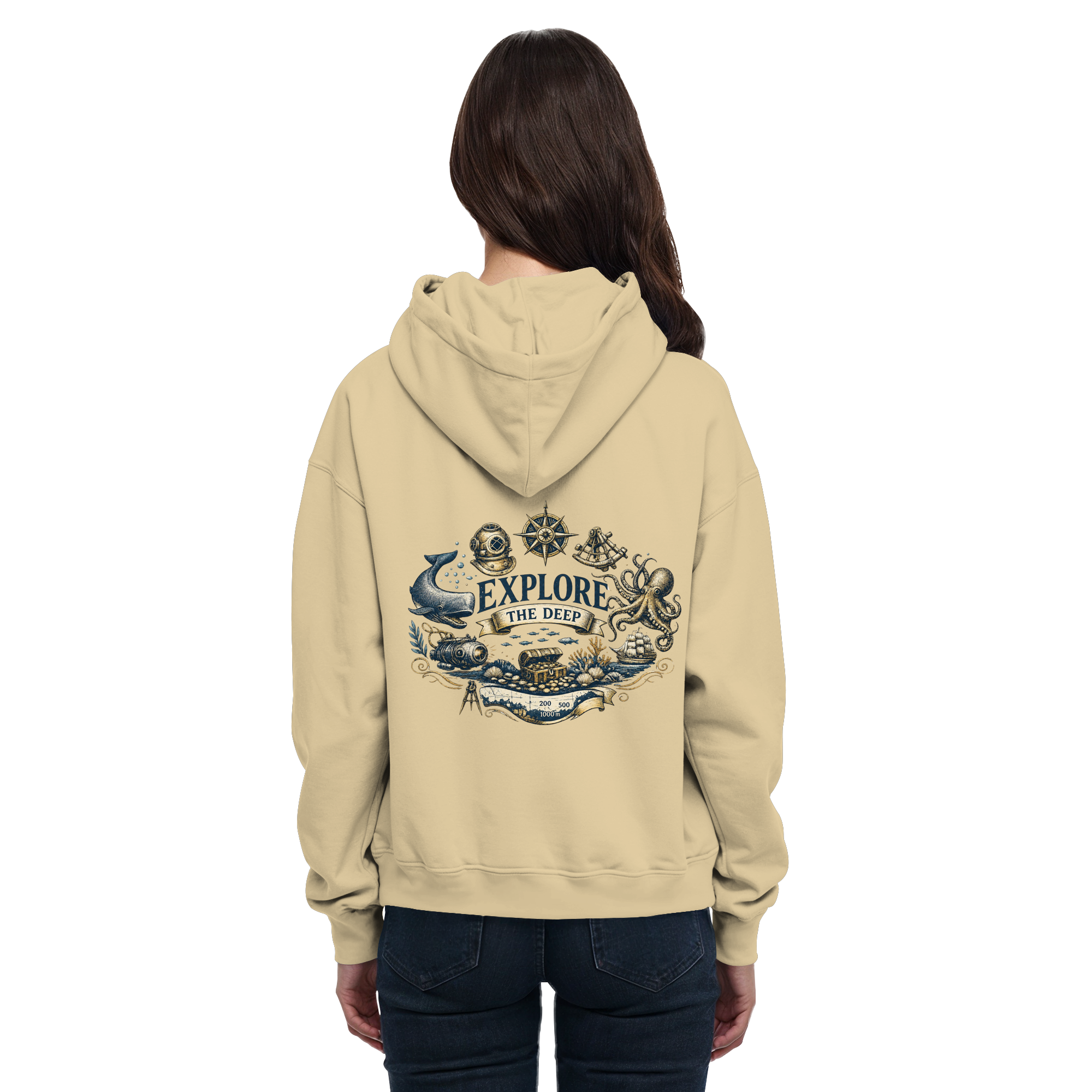 Explore the Deep - Basic Unisex Hoodie