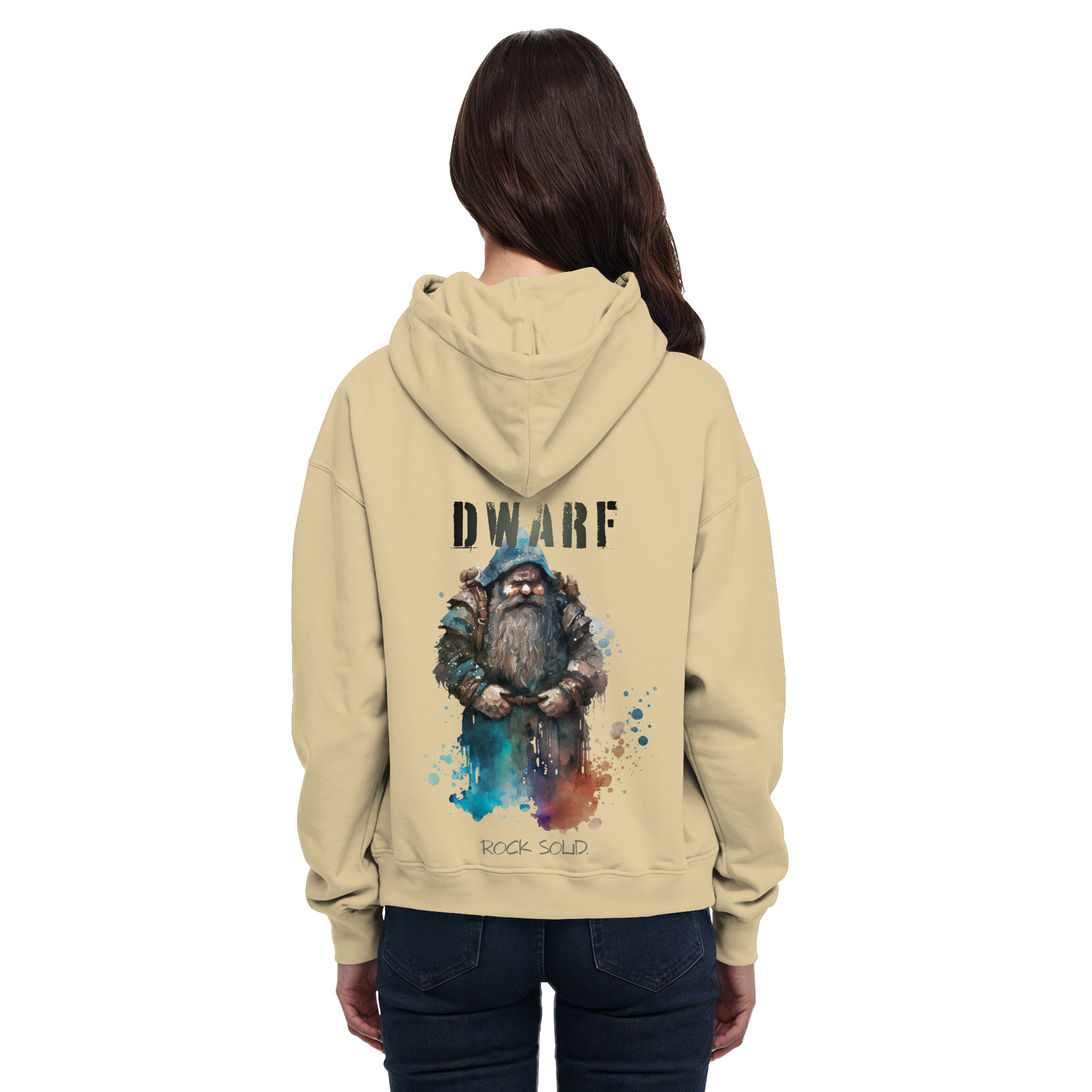 Dwarf – Rock Solid - Basic Unisex Hoodie