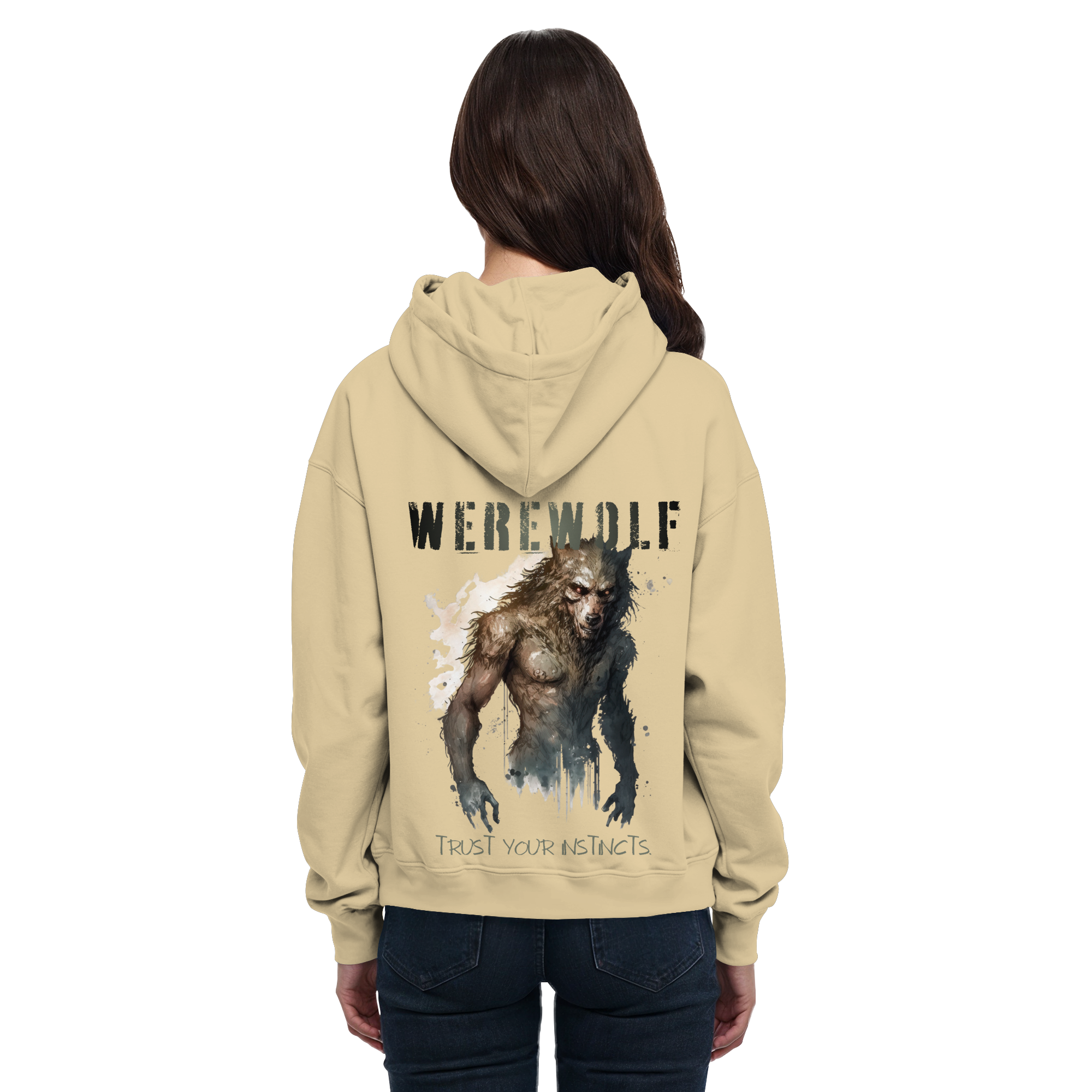 Werewolf – Trust Your Instincts - Basic Unisex Hoodie