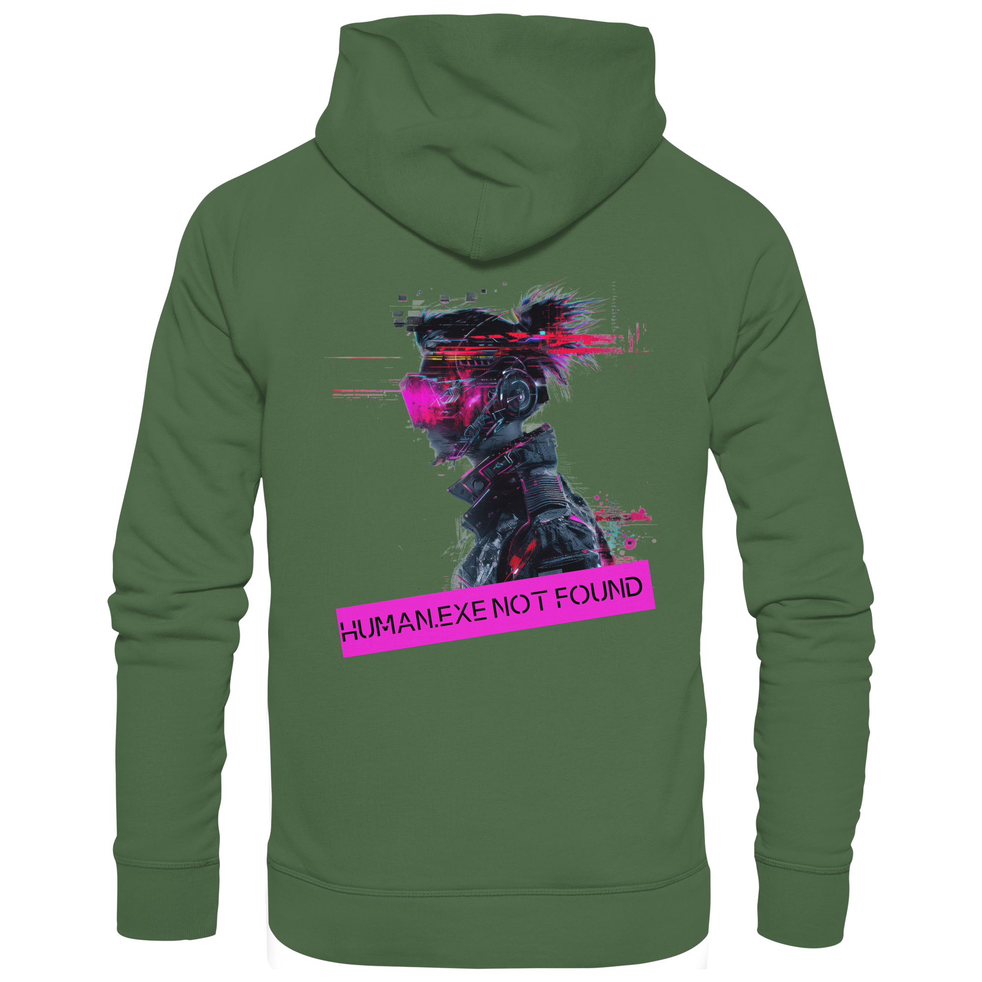 Human.exe Not Found - Basic Unisex Hoodie