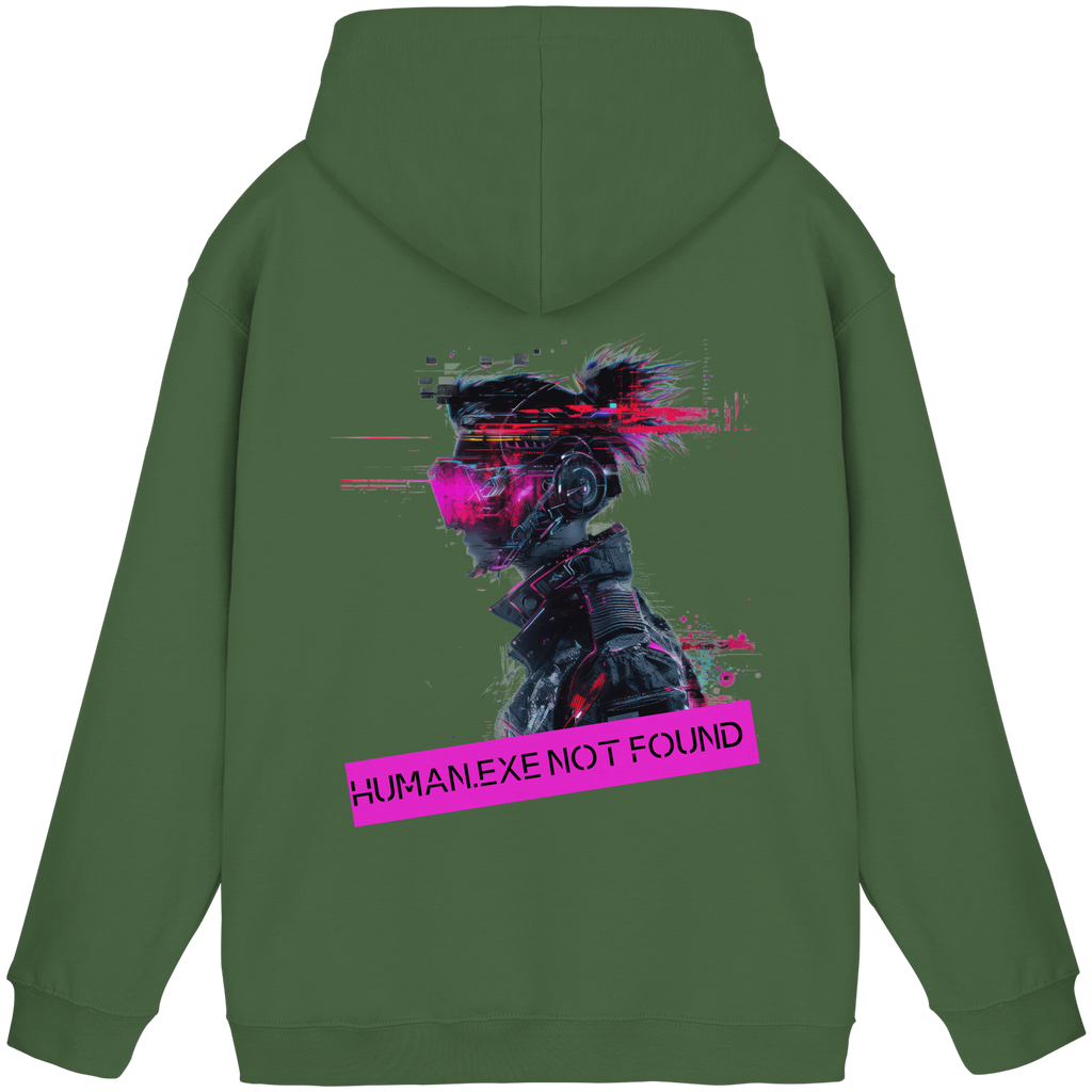 Human.exe Not Found - Basic Unisex Hoodie