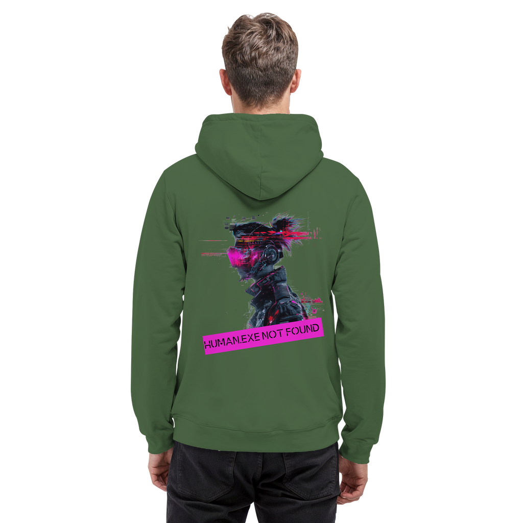 Human.exe Not Found - Basic Unisex Hoodie