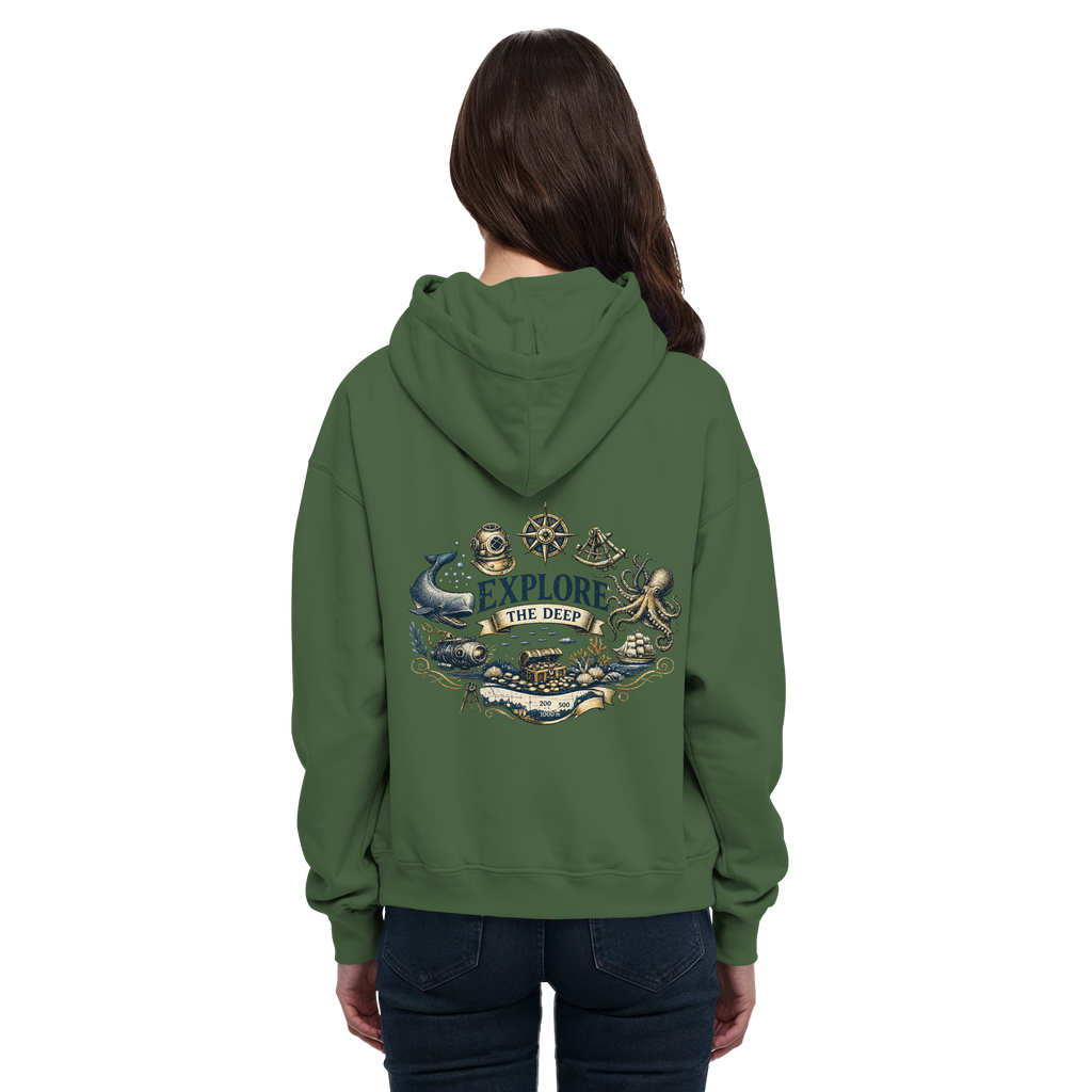 Explore the Deep - Basic Unisex Hoodie