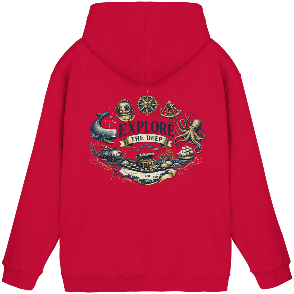 Explore the Deep - Basic Unisex Hoodie