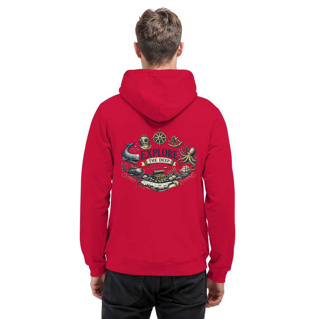 Explore the Deep - Basic Unisex Hoodie