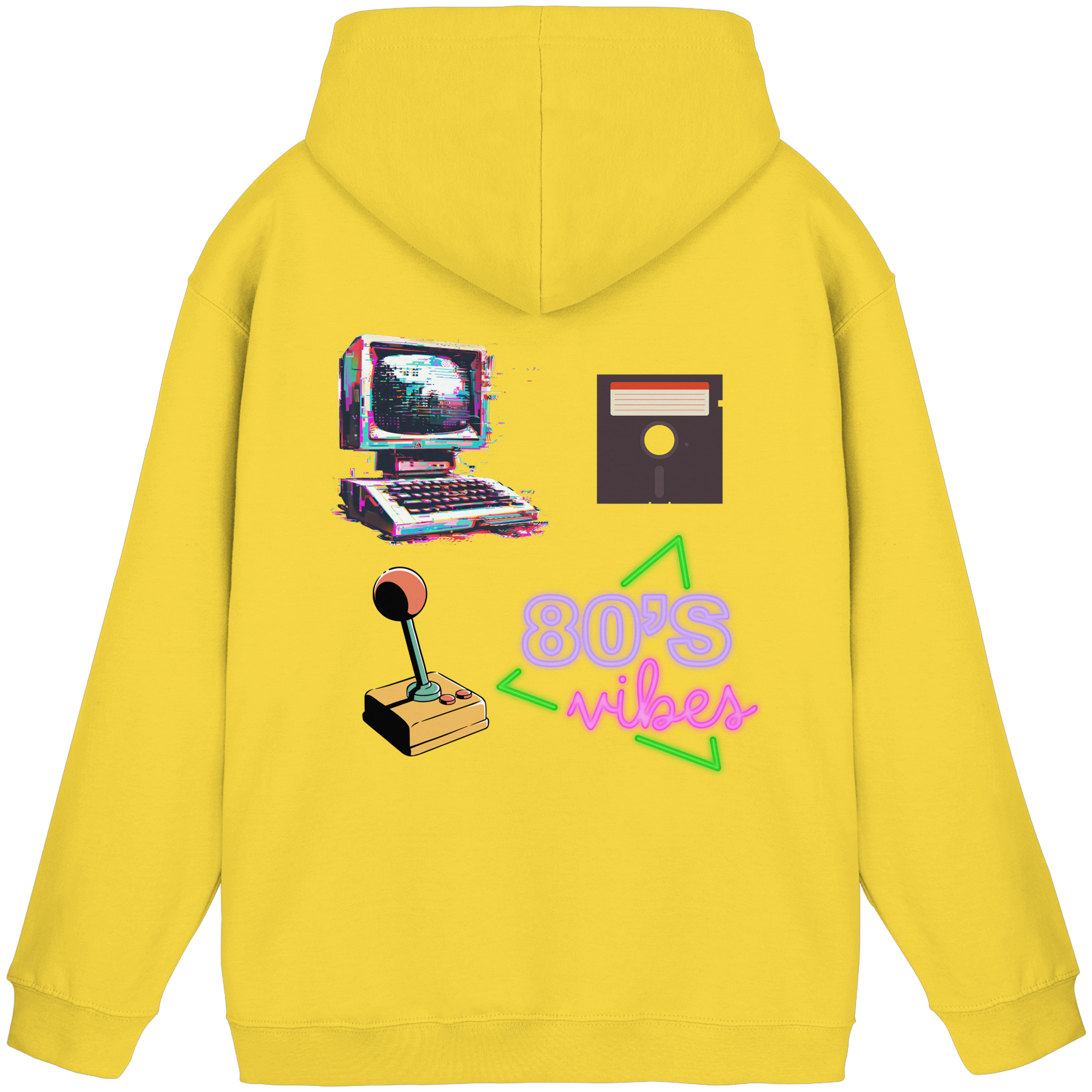 80's Gaming - Basic Unisex Hoodie