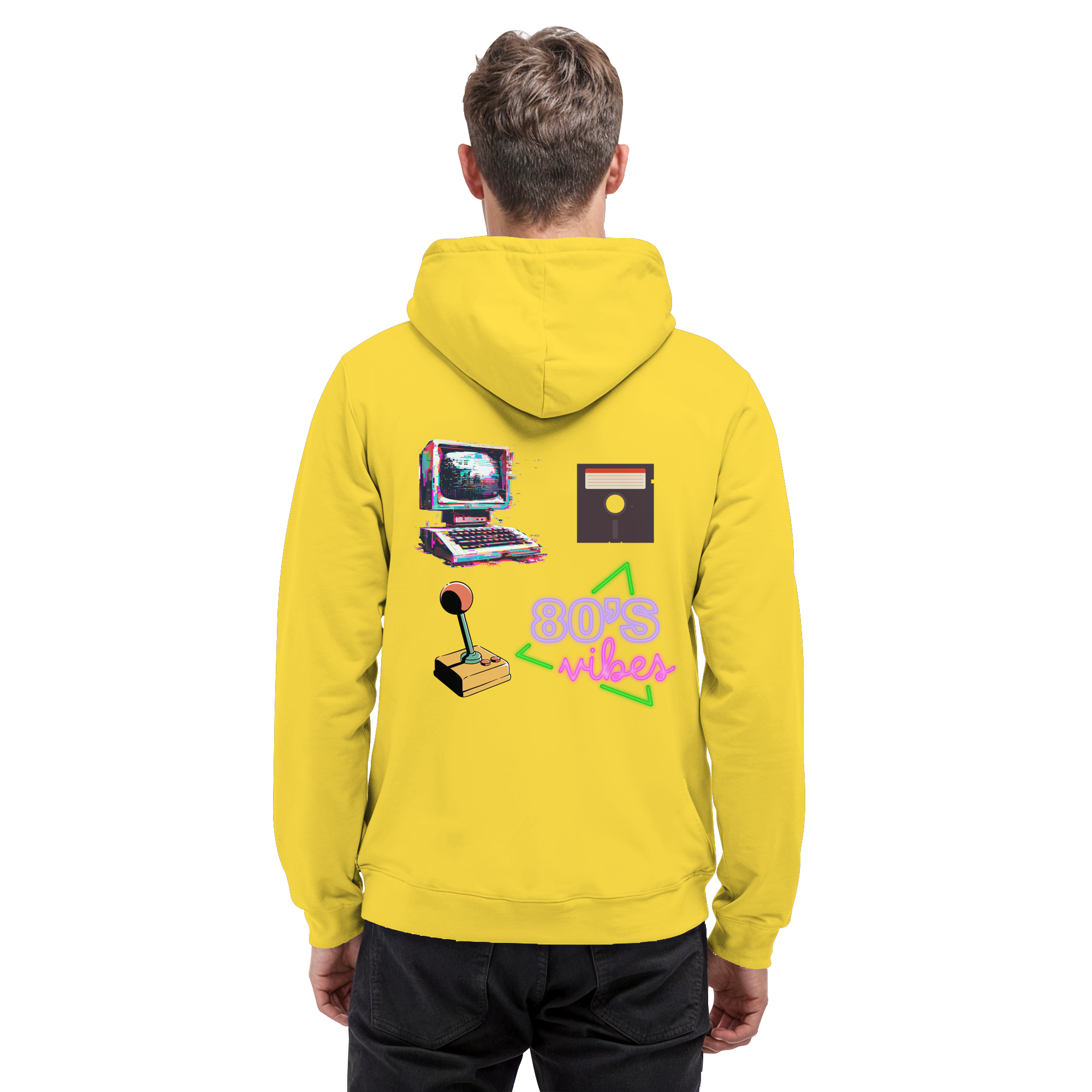 80's Gaming - Basic Unisex Hoodie