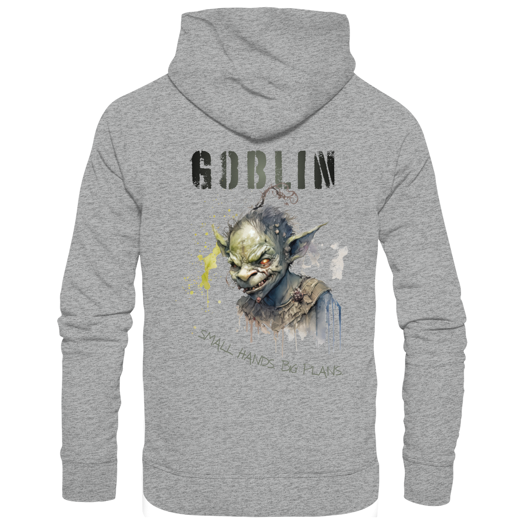 Goblin – Small Hands. Big Plans. - Basic Unisex Hoodie