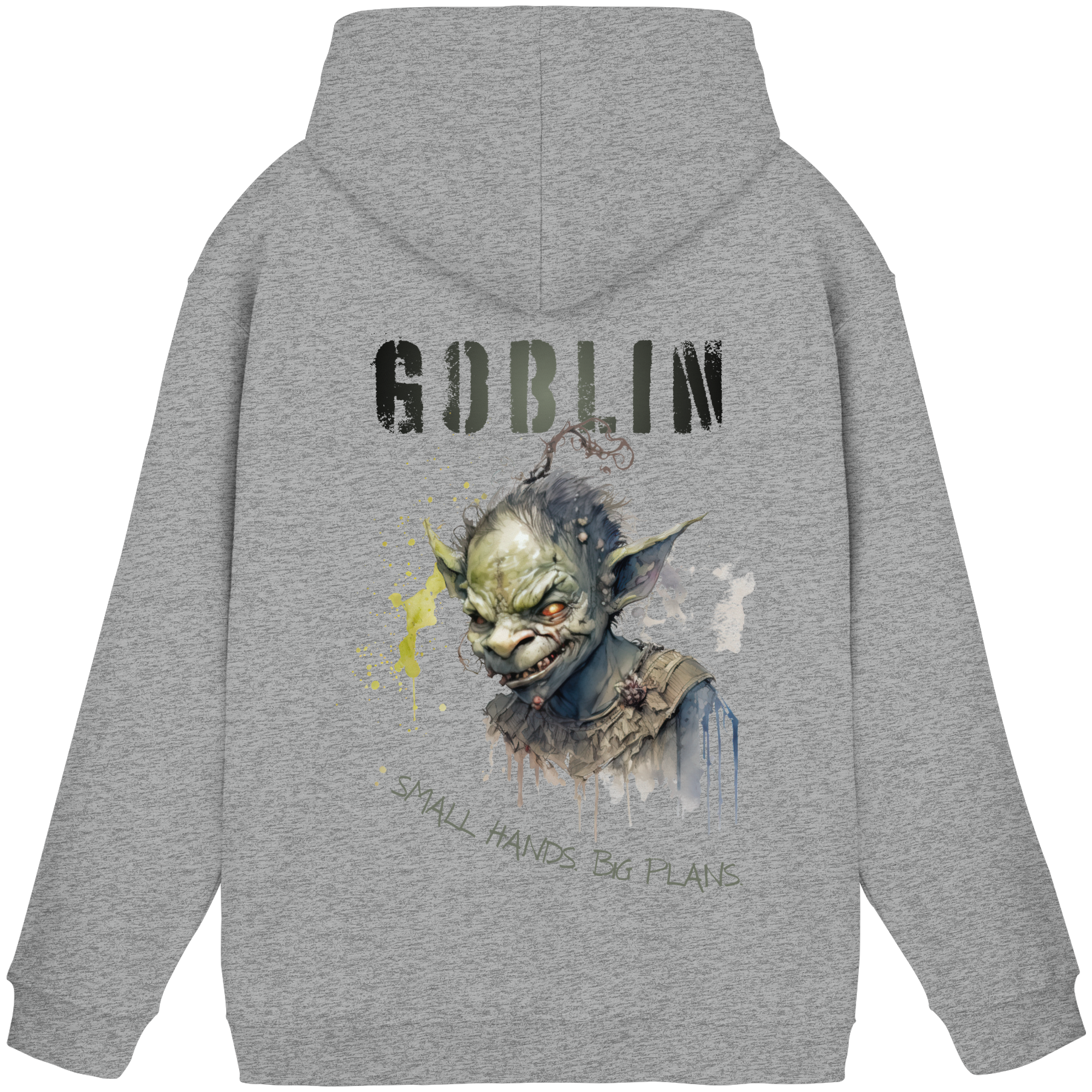 Goblin – Small Hands. Big Plans. - Basic Unisex Hoodie