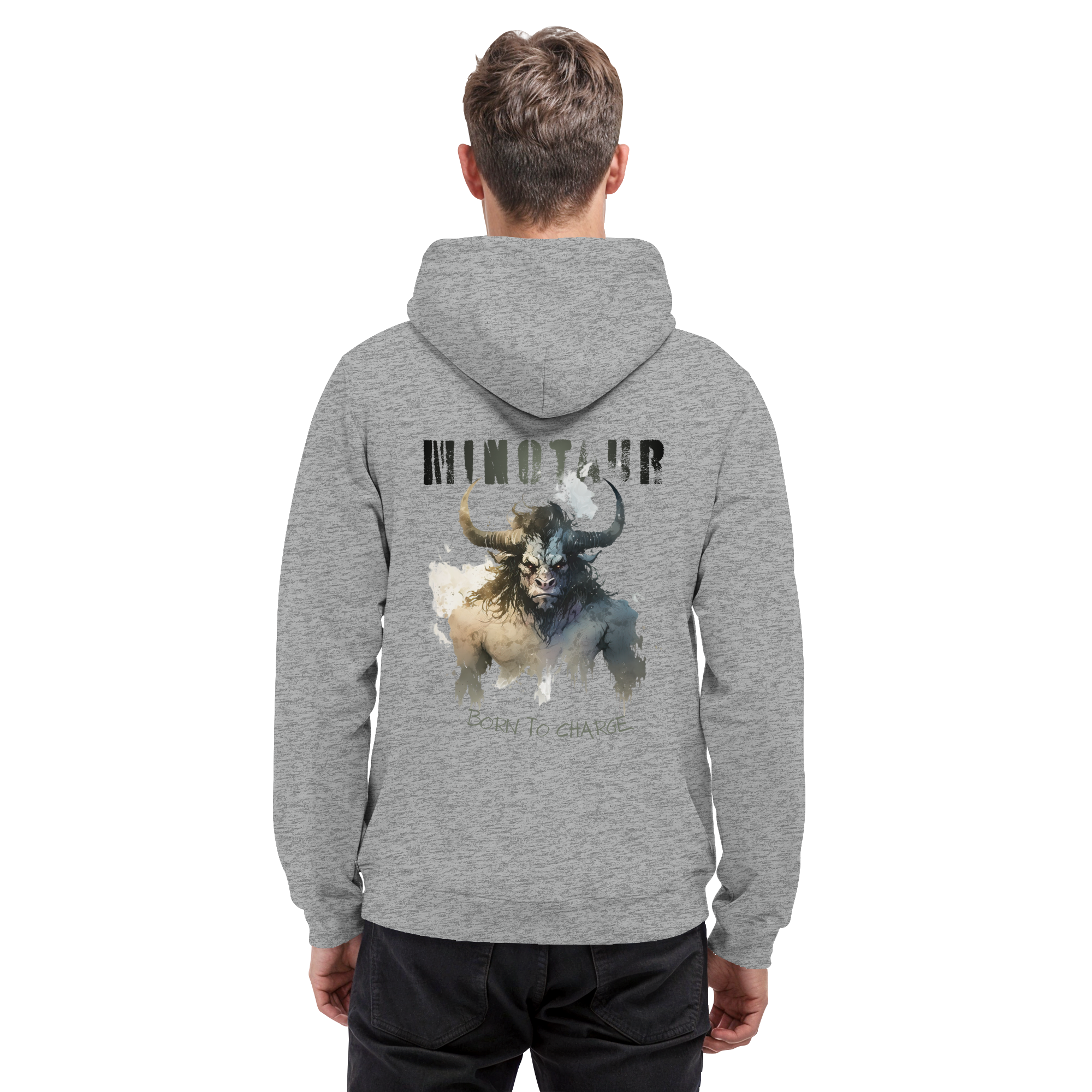 Minotaur – Born to Charge - Basic Unisex Hoodie