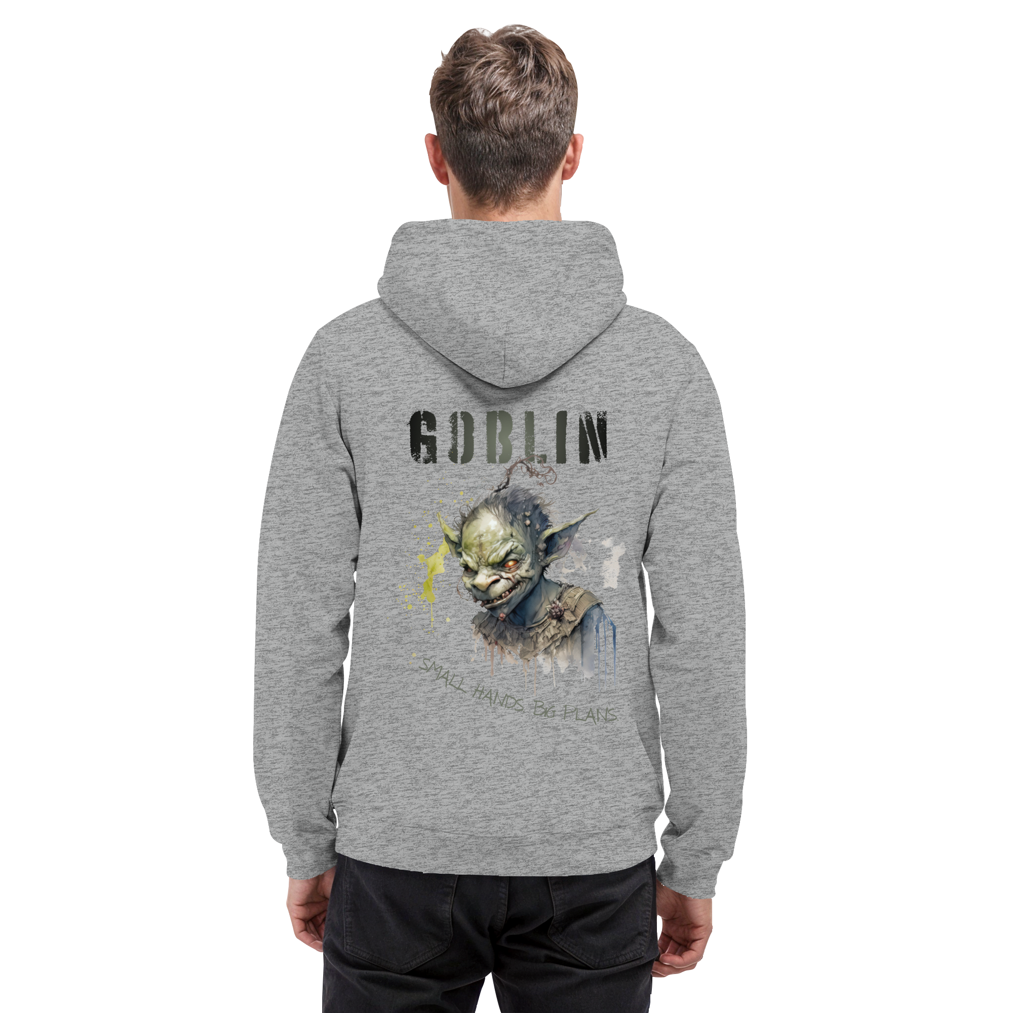 Goblin – Small Hands. Big Plans. - Basic Unisex Hoodie