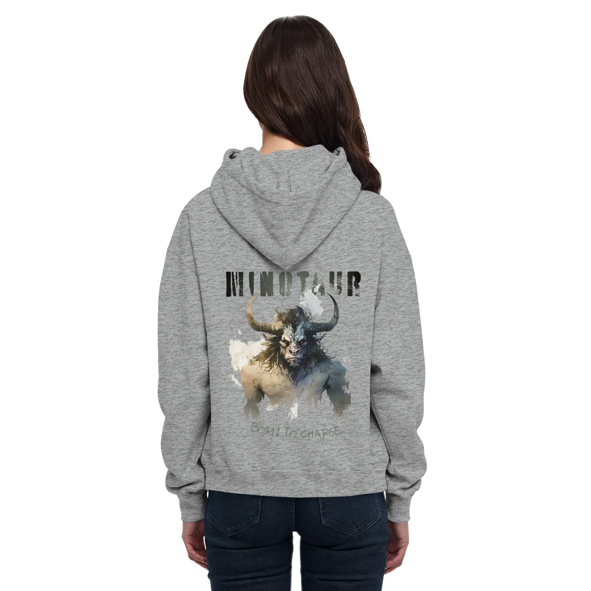Minotaur – Born to Charge - Basic Unisex Hoodie