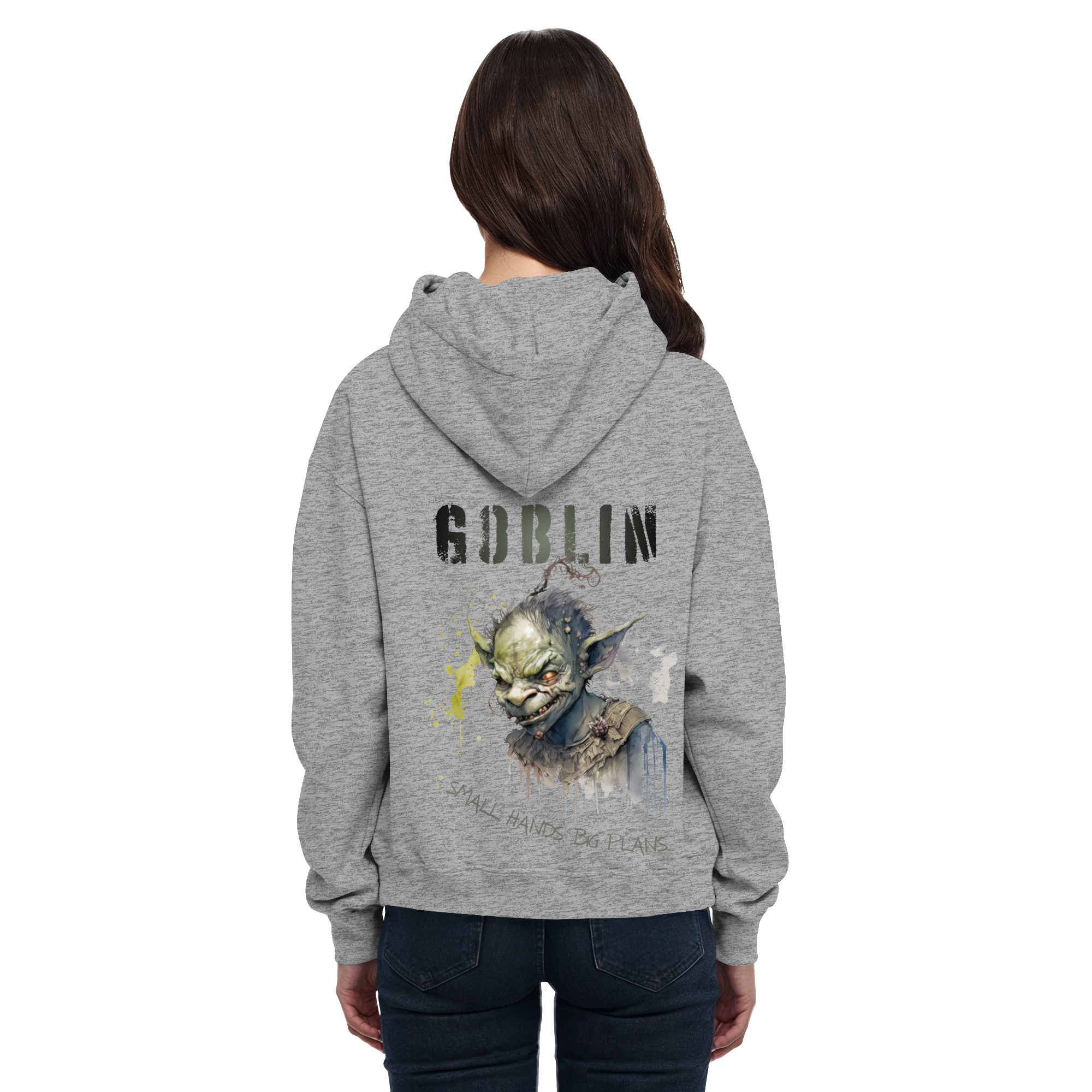 Goblin – Small Hands. Big Plans. - Basic Unisex Hoodie