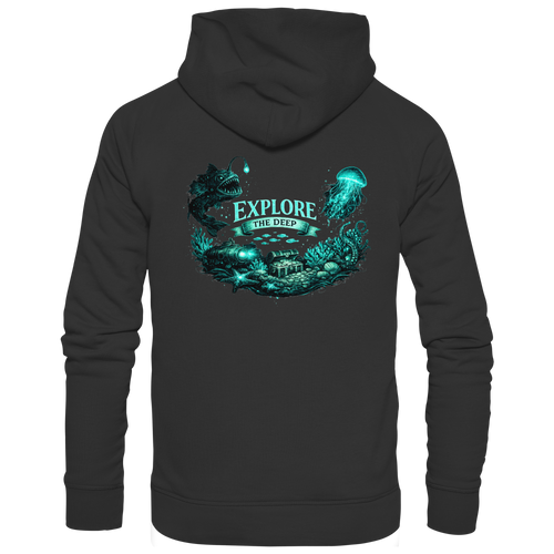 Bioluminescent Ocean - Basic Unisex Hoodie