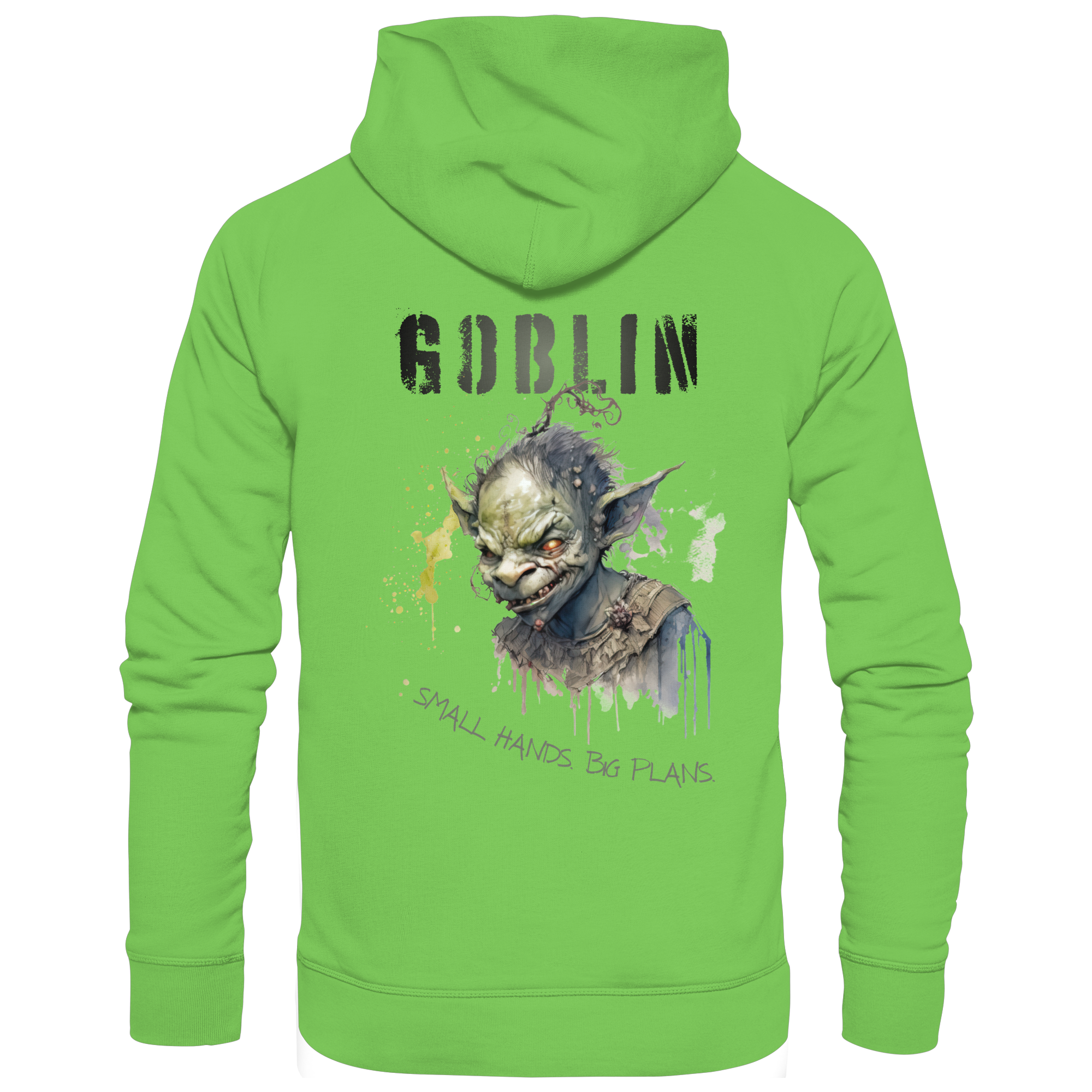 Goblin – Small Hands. Big Plans. - Basic Unisex Hoodie