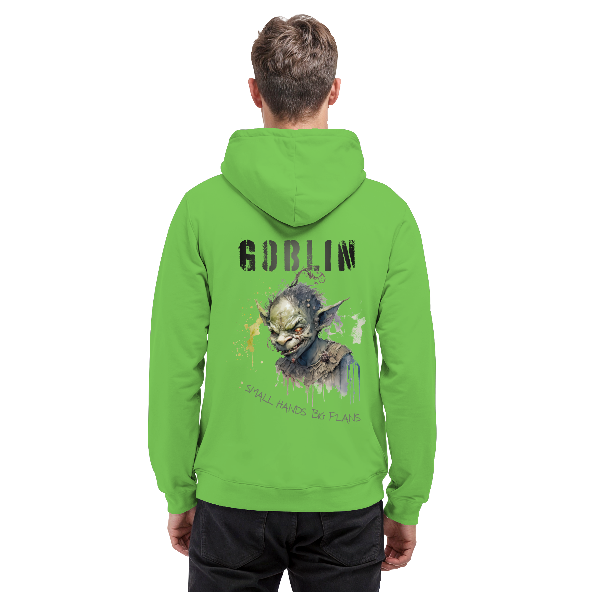 Goblin – Small Hands. Big Plans. - Basic Unisex Hoodie