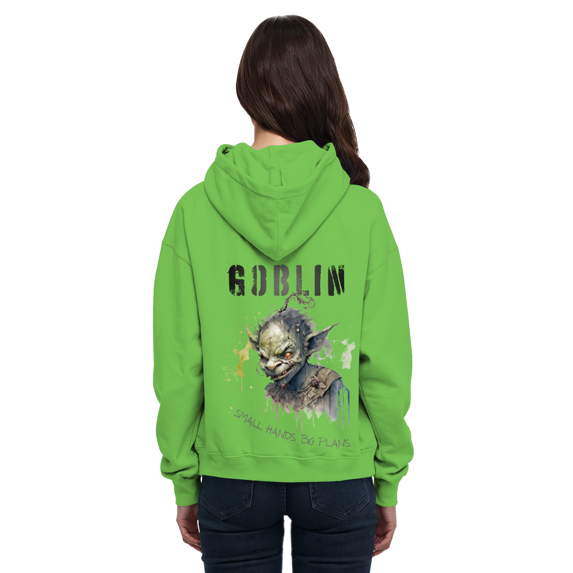 Goblin – Small Hands. Big Plans. - Basic Unisex Hoodie