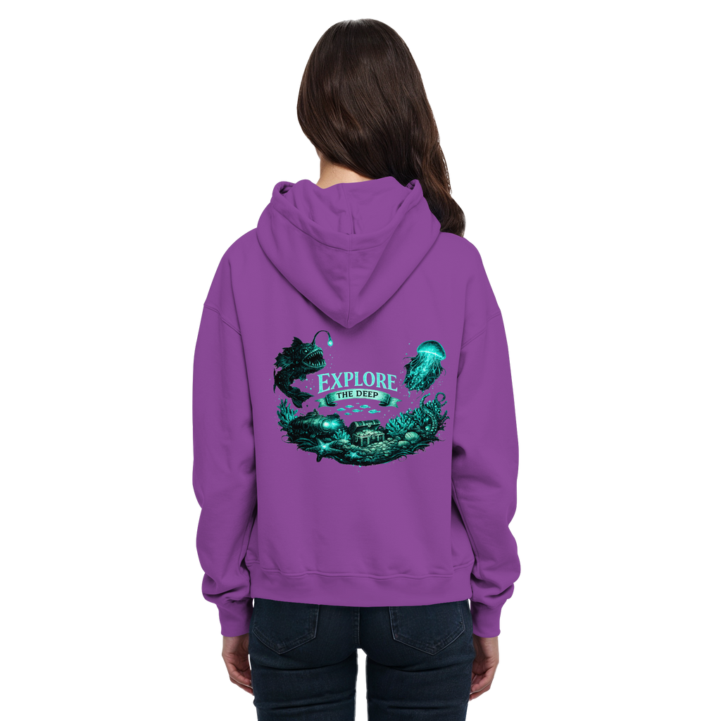 Bioluminescent Ocean - Basic Unisex Hoodie