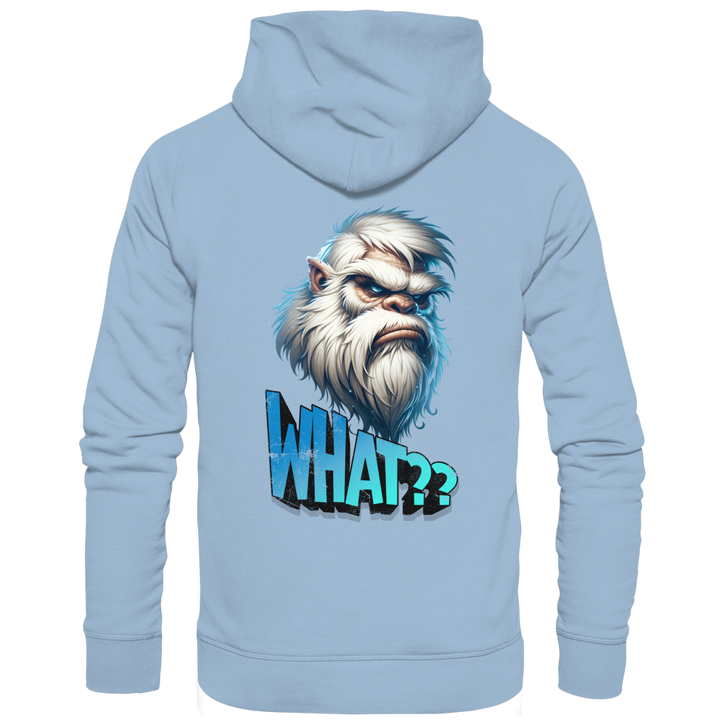 WHAT?? – Yeti Gamer Reaction - Basic Unisex Hoodie