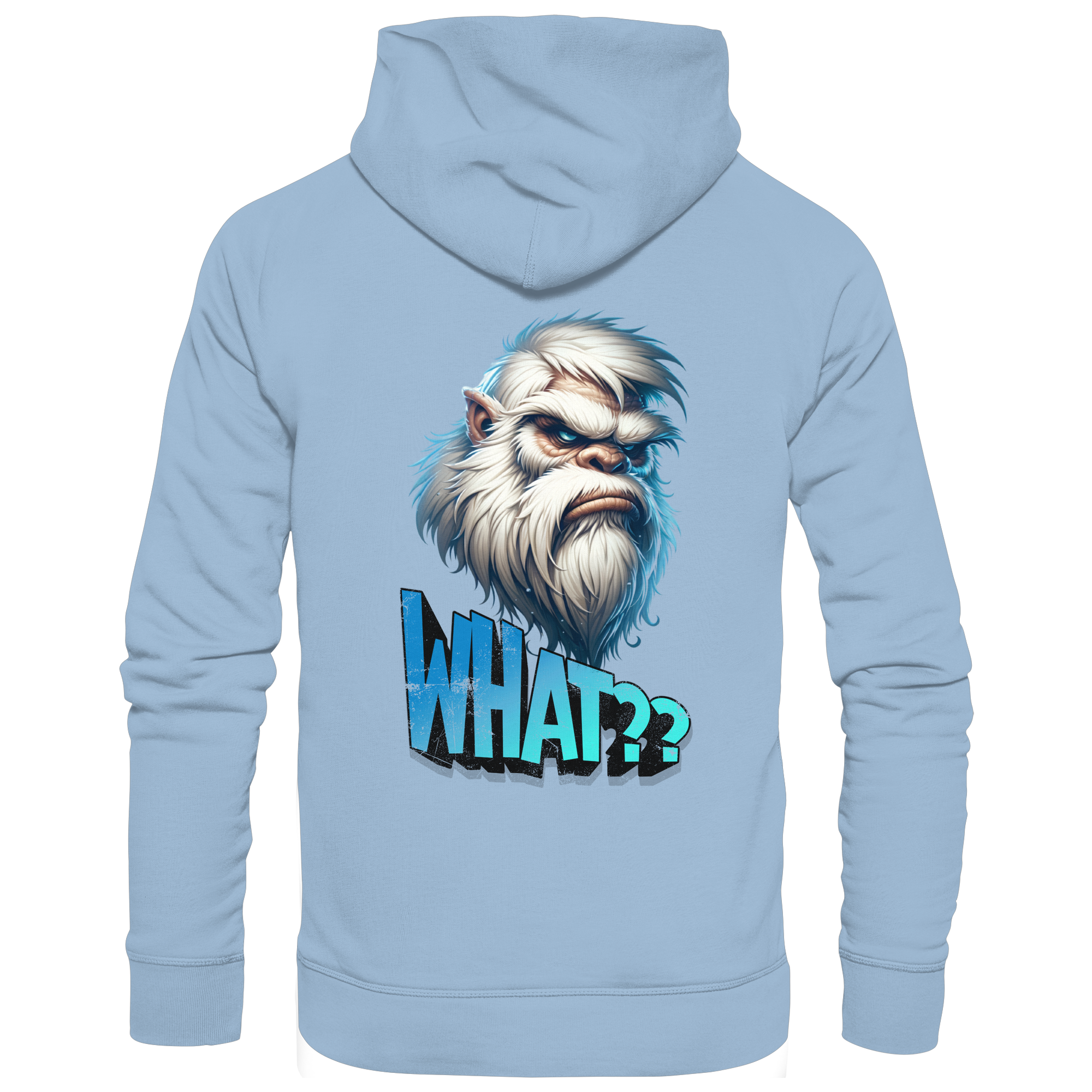 WHAT?? – Yeti Gamer Reaction - Basic Unisex Hoodie
