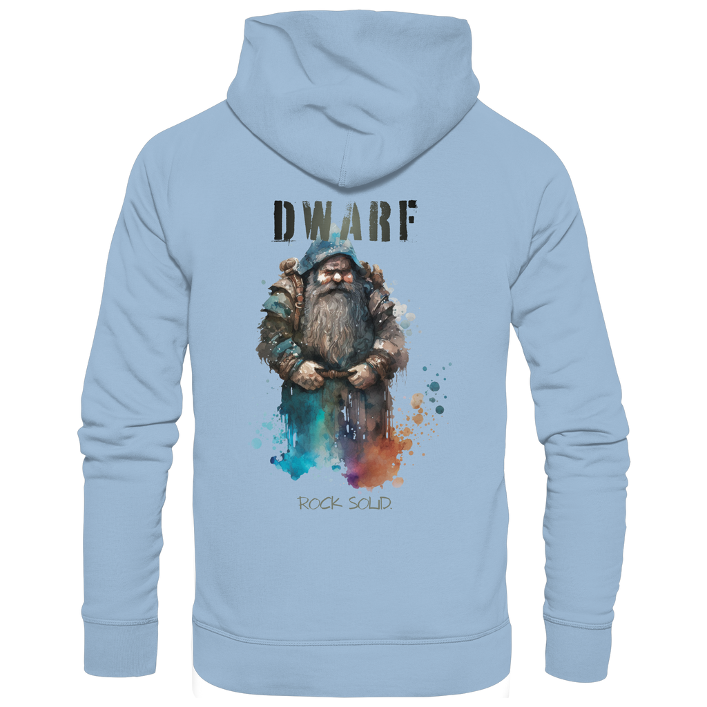 Dwarf – Rock Solid - Basic Unisex Hoodie