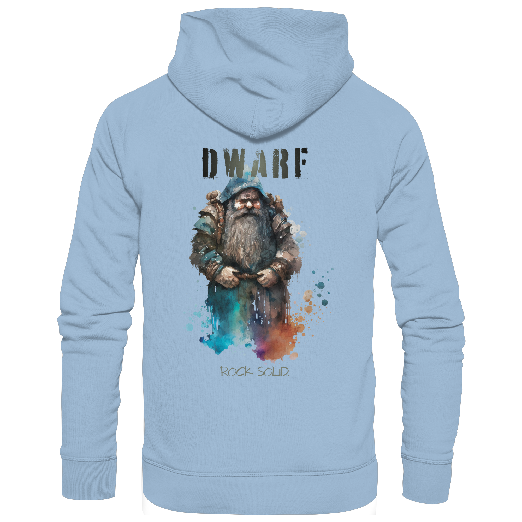 Dwarf – Rock Solid - Basic Unisex Hoodie
