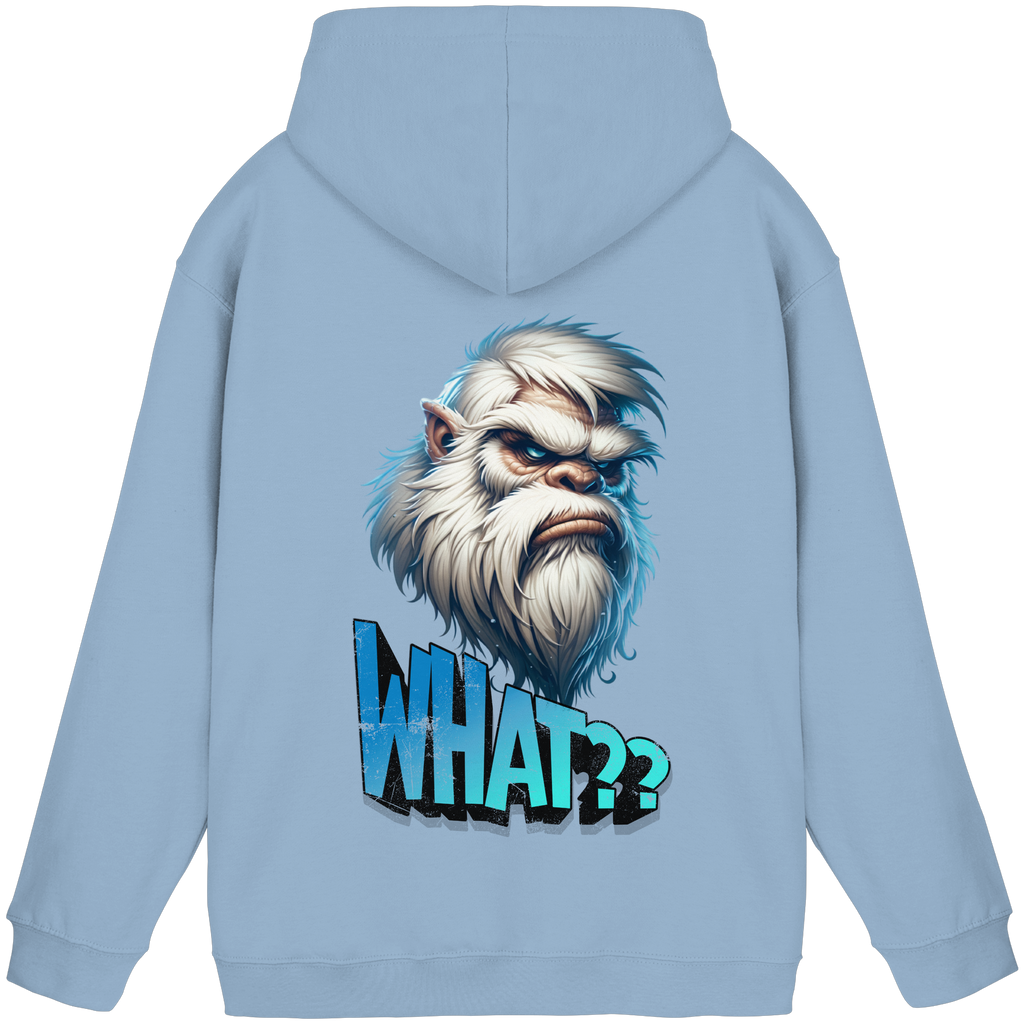 WHAT?? – Yeti Gamer Reaction - Basic Unisex Hoodie