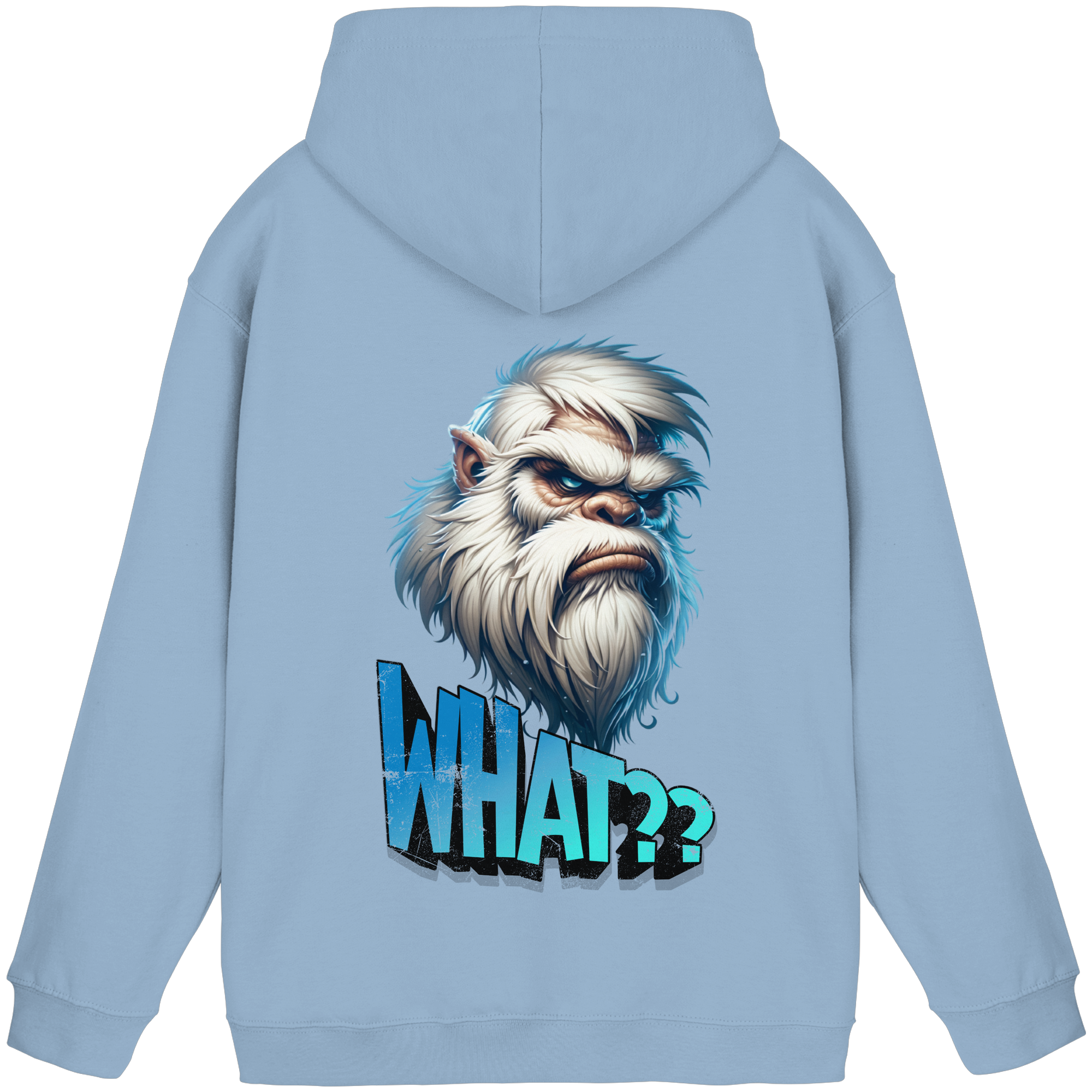 WHAT?? – Yeti Gamer Reaction - Basic Unisex Hoodie