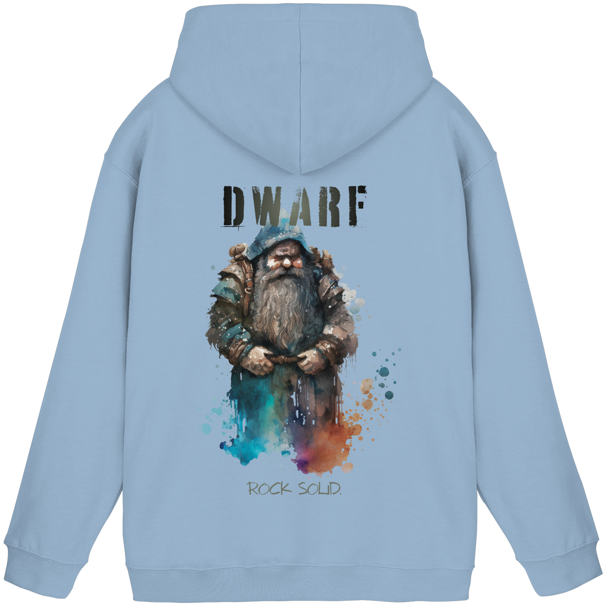 Dwarf – Rock Solid - Basic Unisex Hoodie